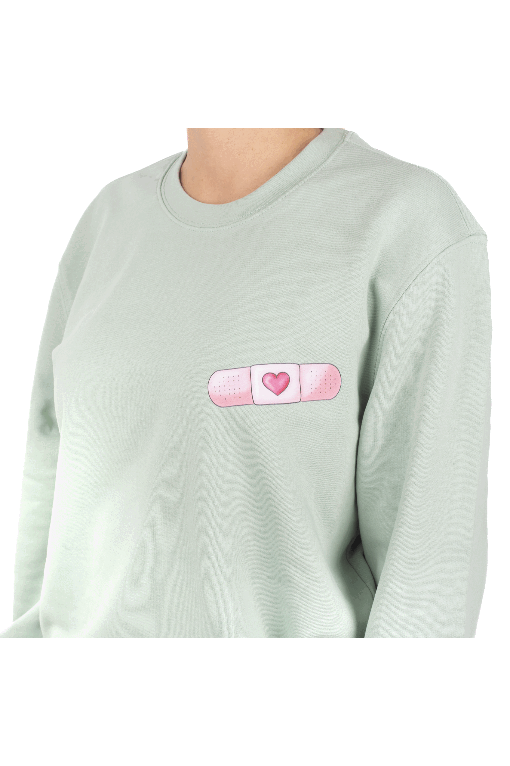 Enfermania Ropa sweat vert sanitaire coton bio taille S