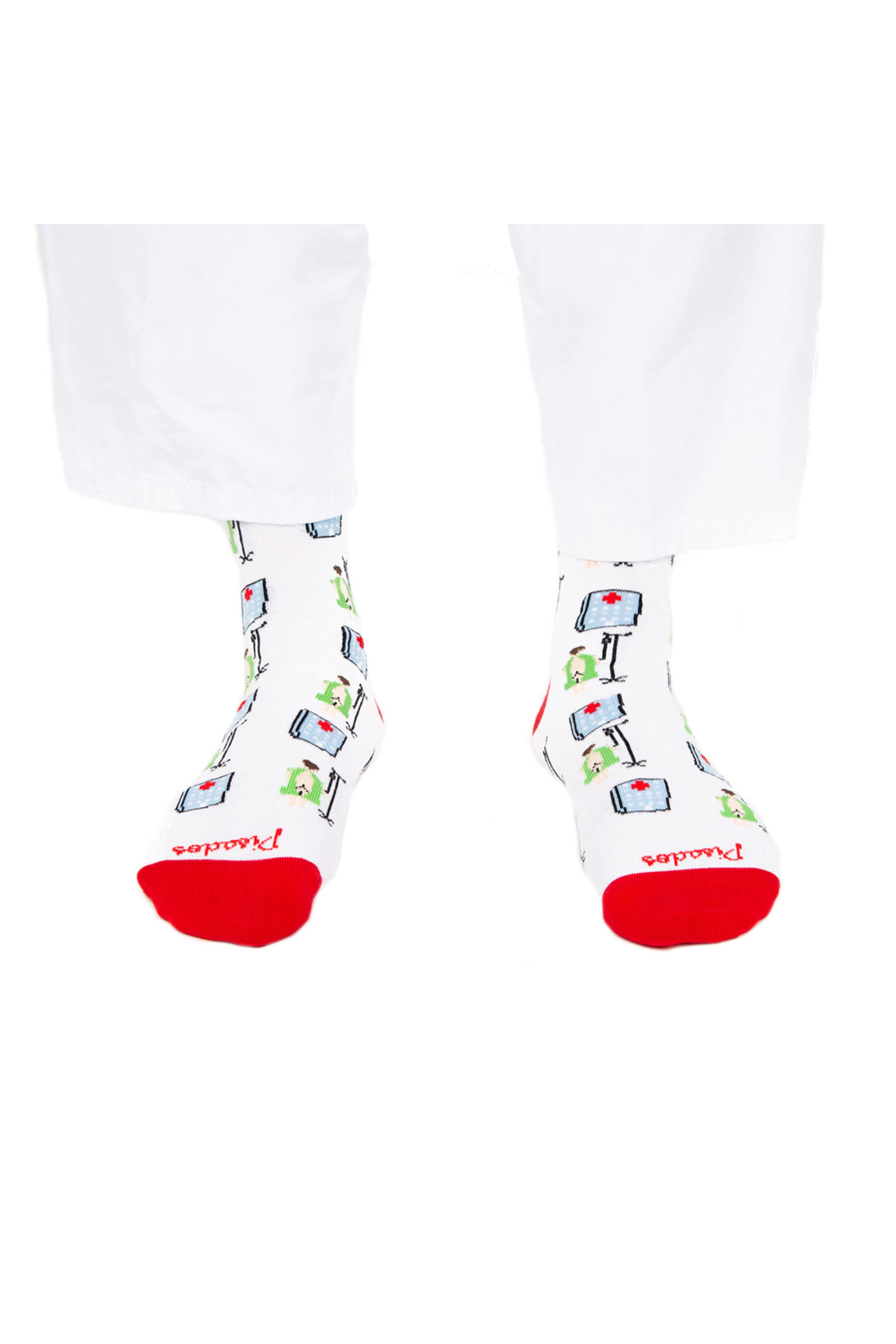 Enfermania Culito Sano chaussettes fantaisie imprimées 36-40