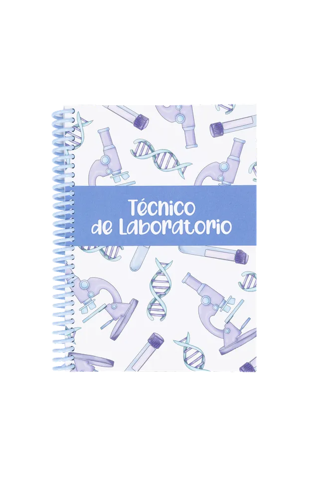 Enfermania Papelería Carnet A6 Technicien Laboratoire 50 Pages
