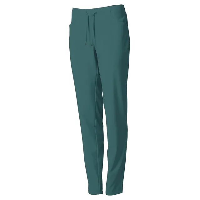 Enfermania Ropa pantalon médical femme bleu pétrole microfibre