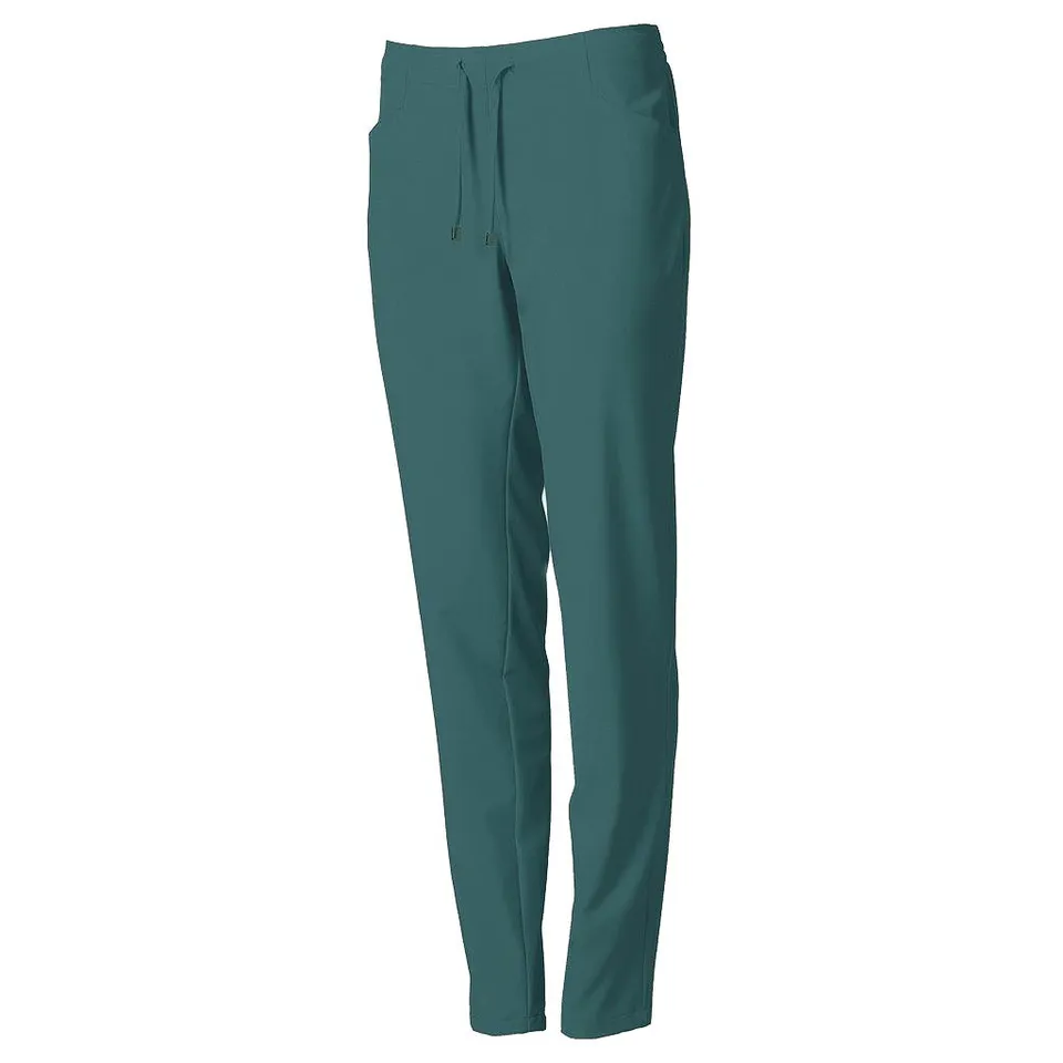 Enfermania Ropa pantalon médical femme bleu pétrole microfibre