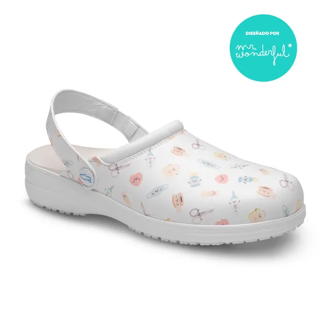 Enfermania Calzado Wonderful sabot medical vegan leger