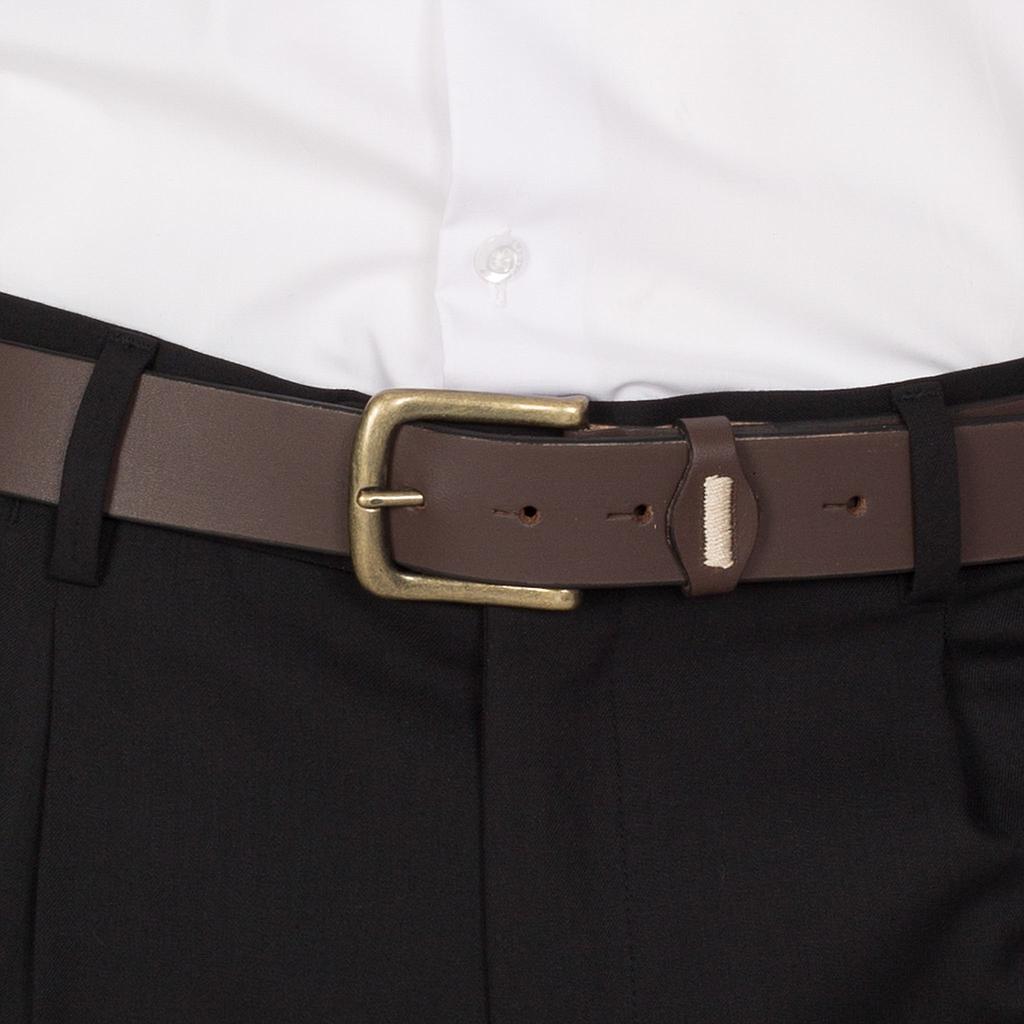 Gary's Add-Ons Belt Sport ceinture cuir marron 90