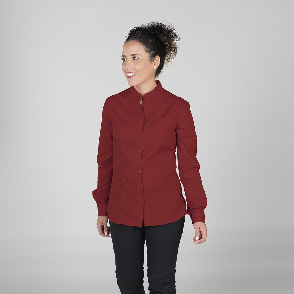 GARY'S Blouse col mao manches longues noir XS