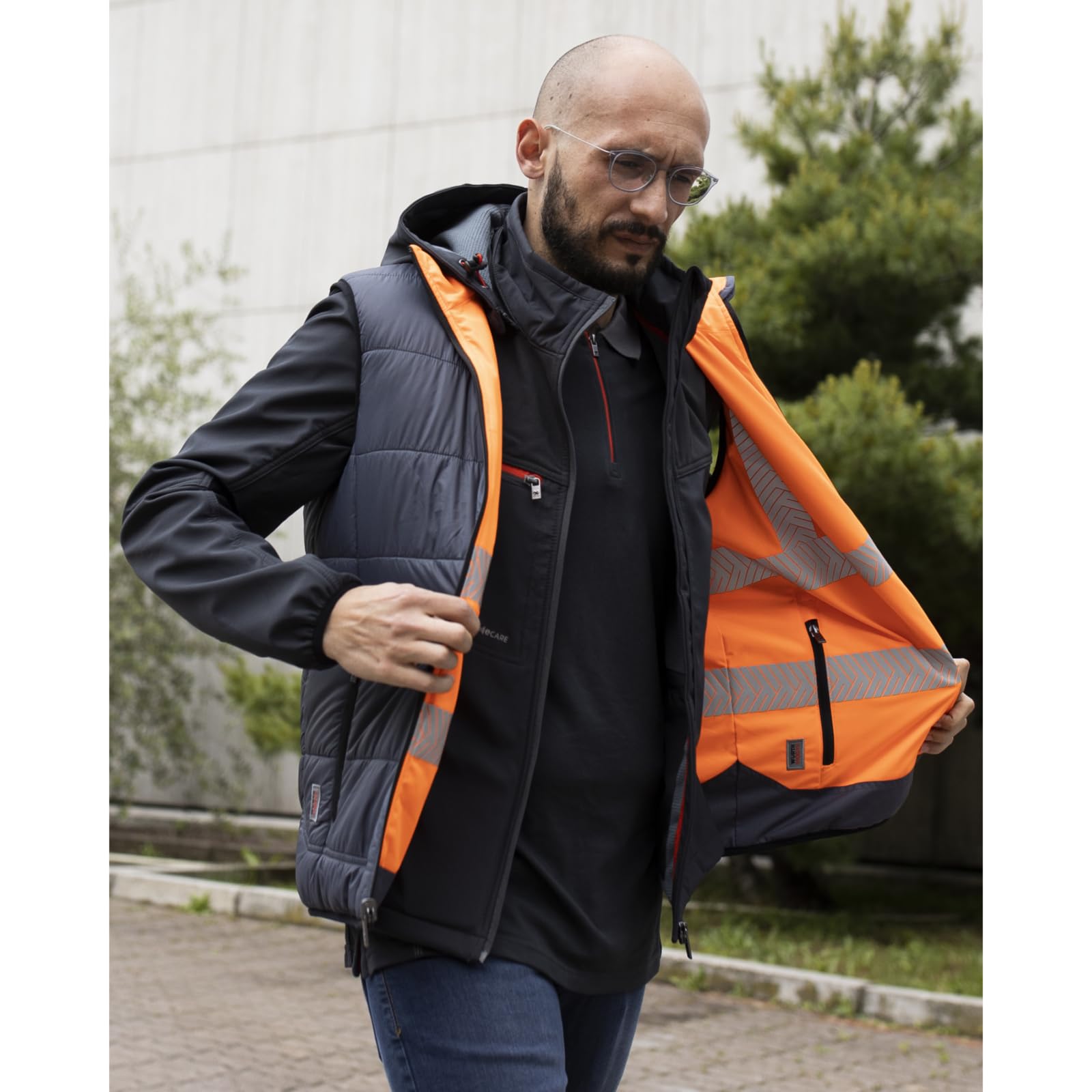 Würth MODYF Fluo gilet haute-visibilité orange taille M