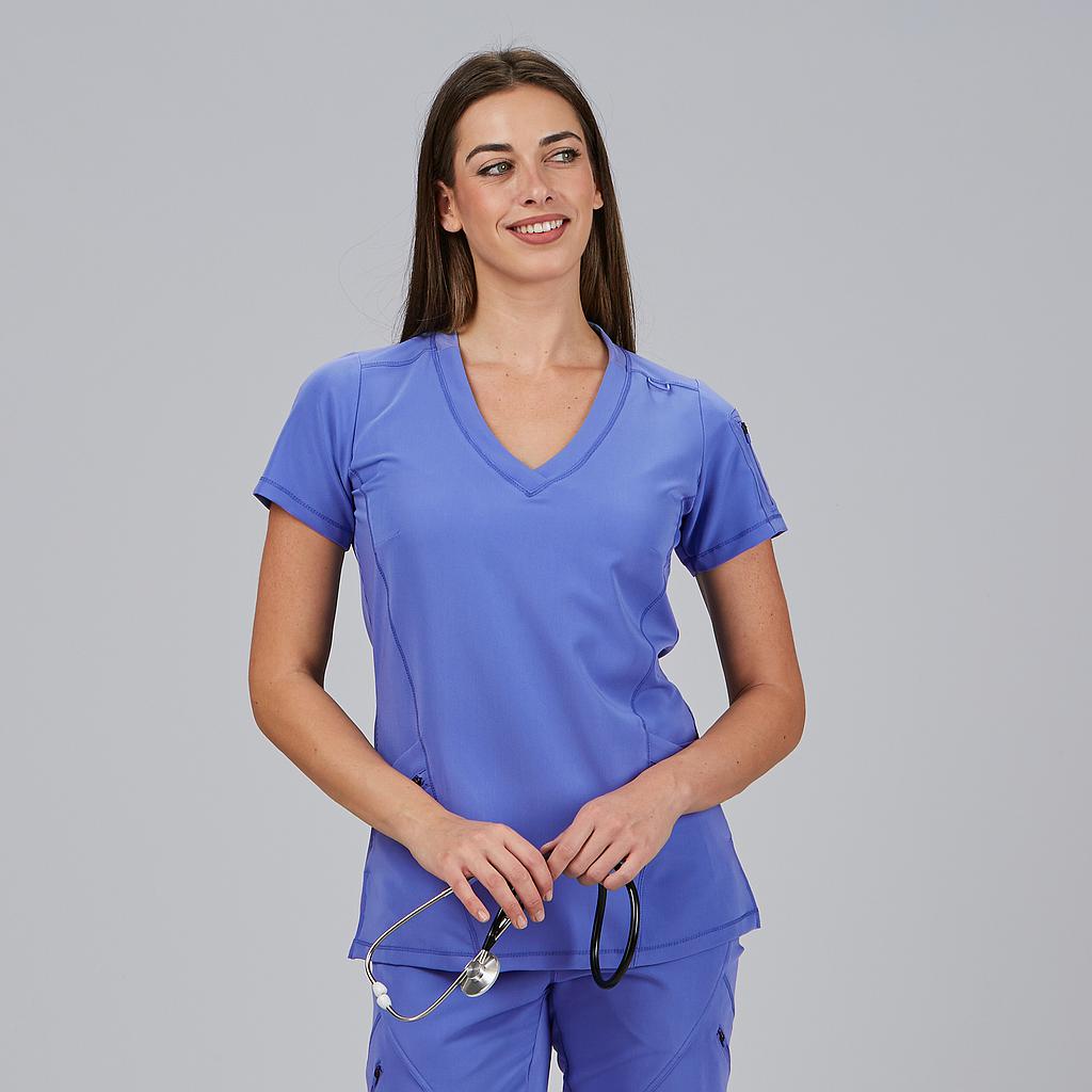 GARY'S Nancy blouse médicale femme noir recyclé