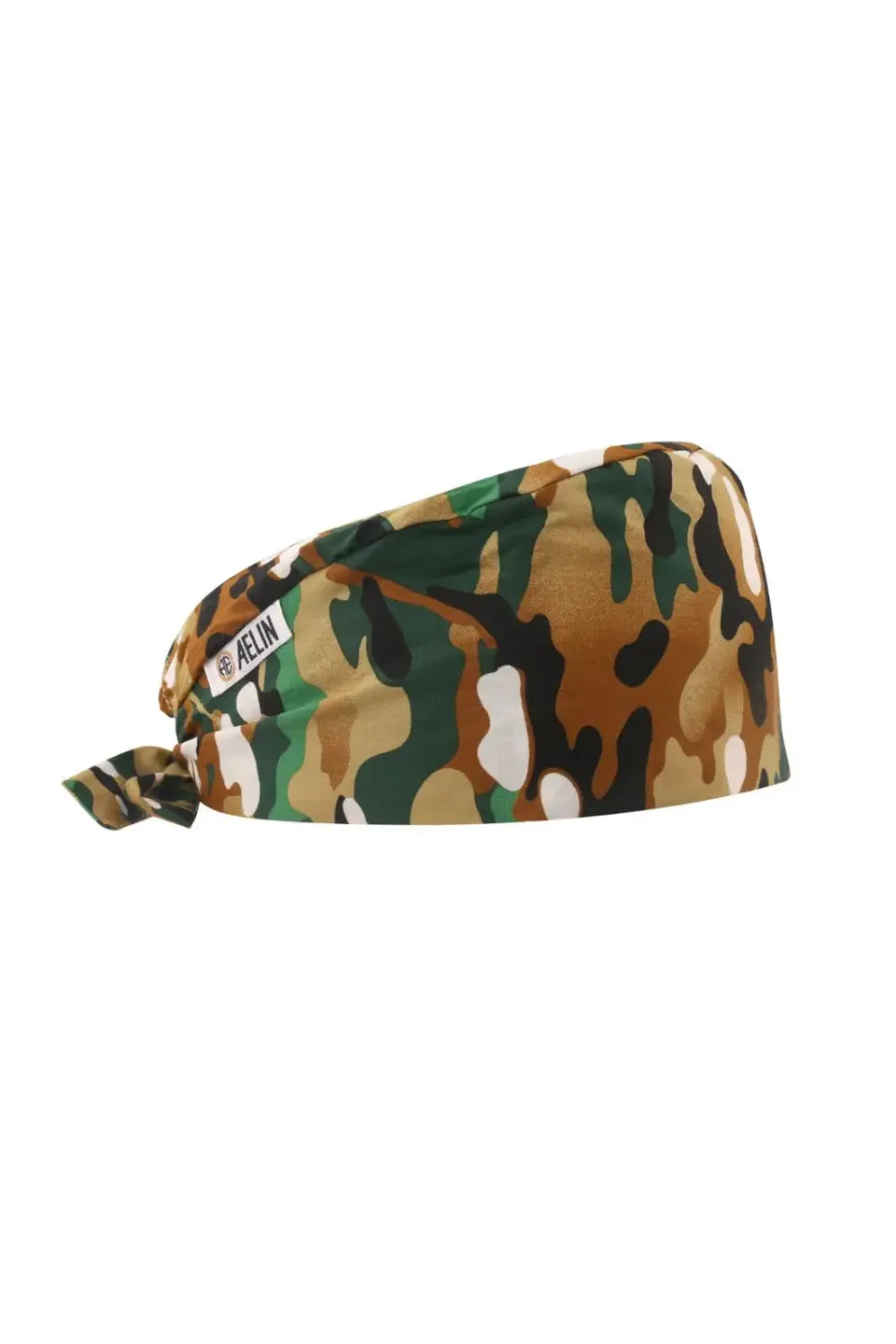 Aelin Paris Calot de bloc camouflage cheveux courts coton