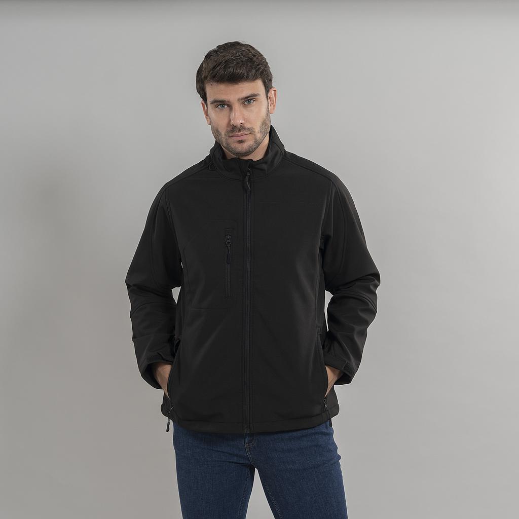 Gary's Mota veste softshell homme noire imperméable