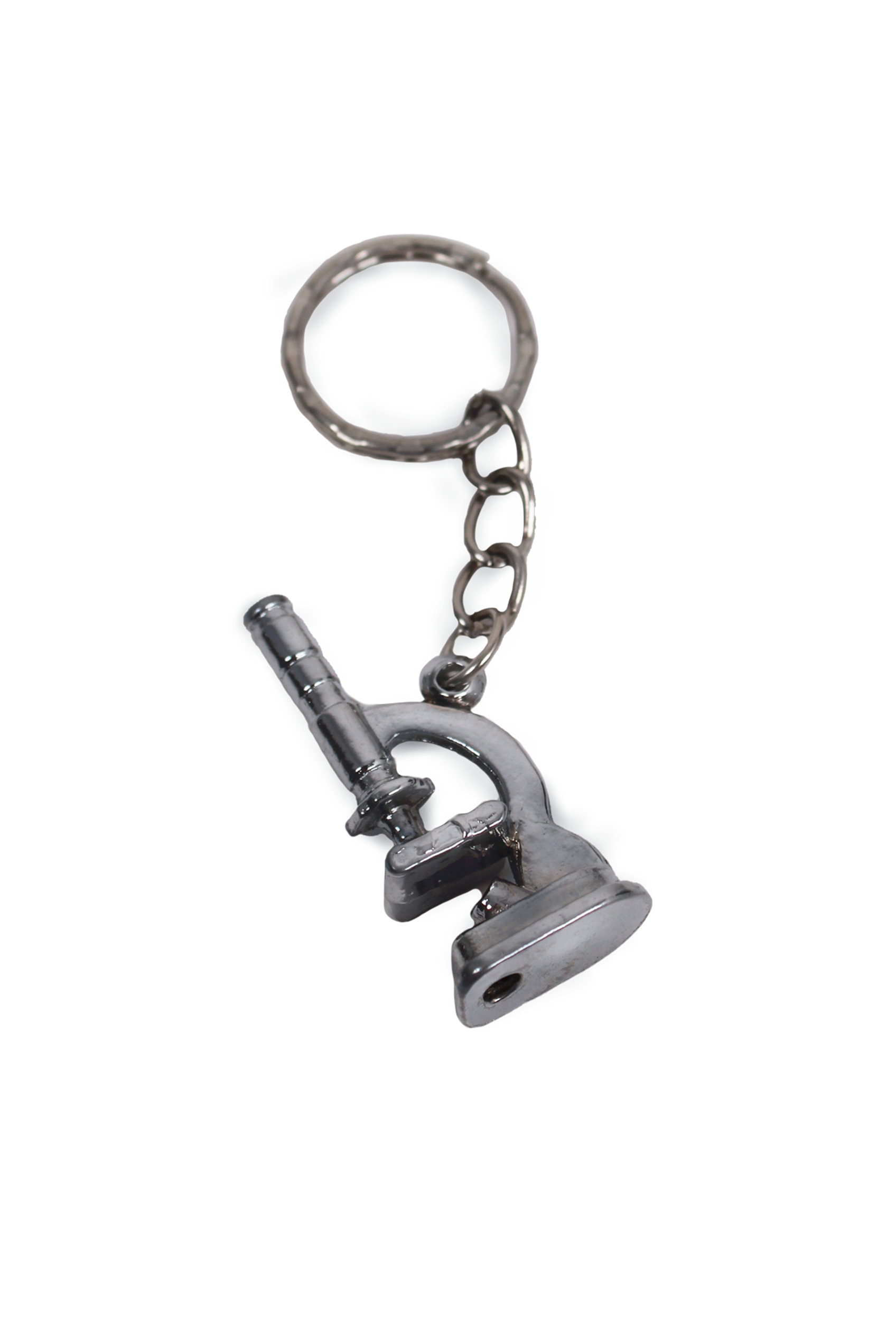 Enfermania Regalos microscopio porte-clés métal 4,5 cm