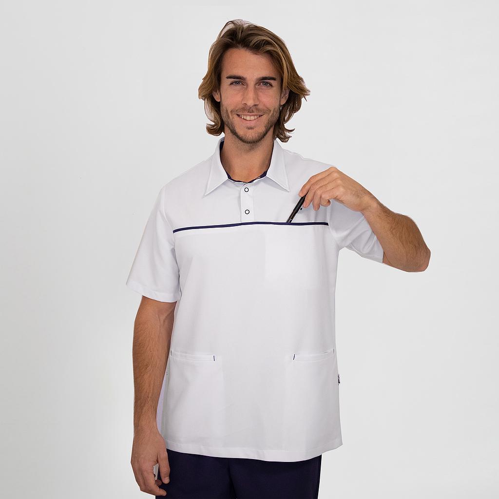 Gary's Polo polo Javier homme slim fit blanc
