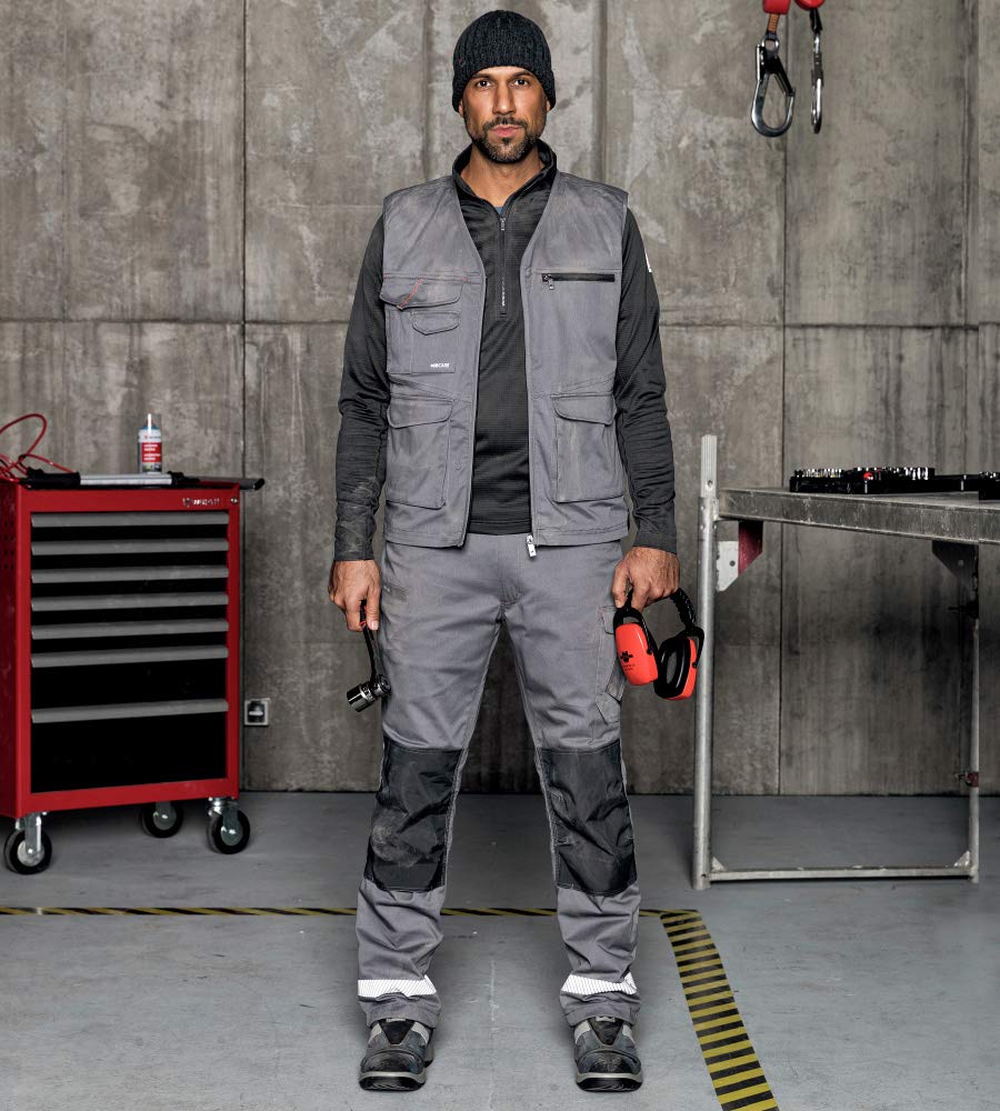 Würth MODYF Stretch X gilet de travail gris sans manches