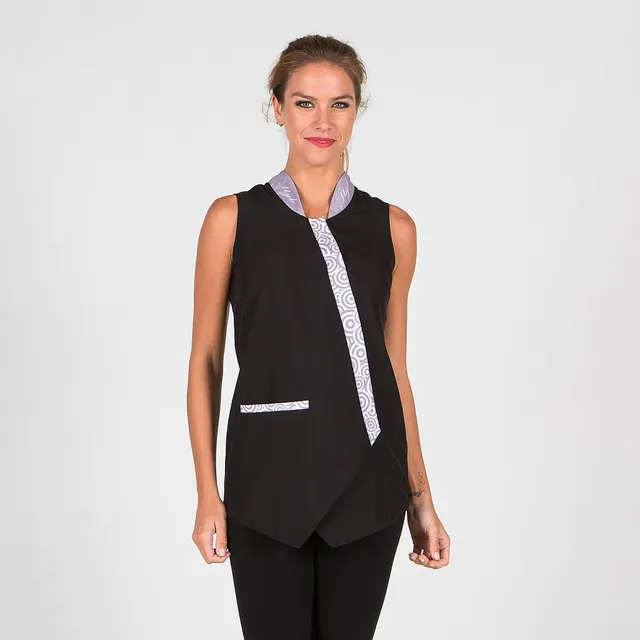 Gary's Petunia Tunique femme blouse noire XS polyester