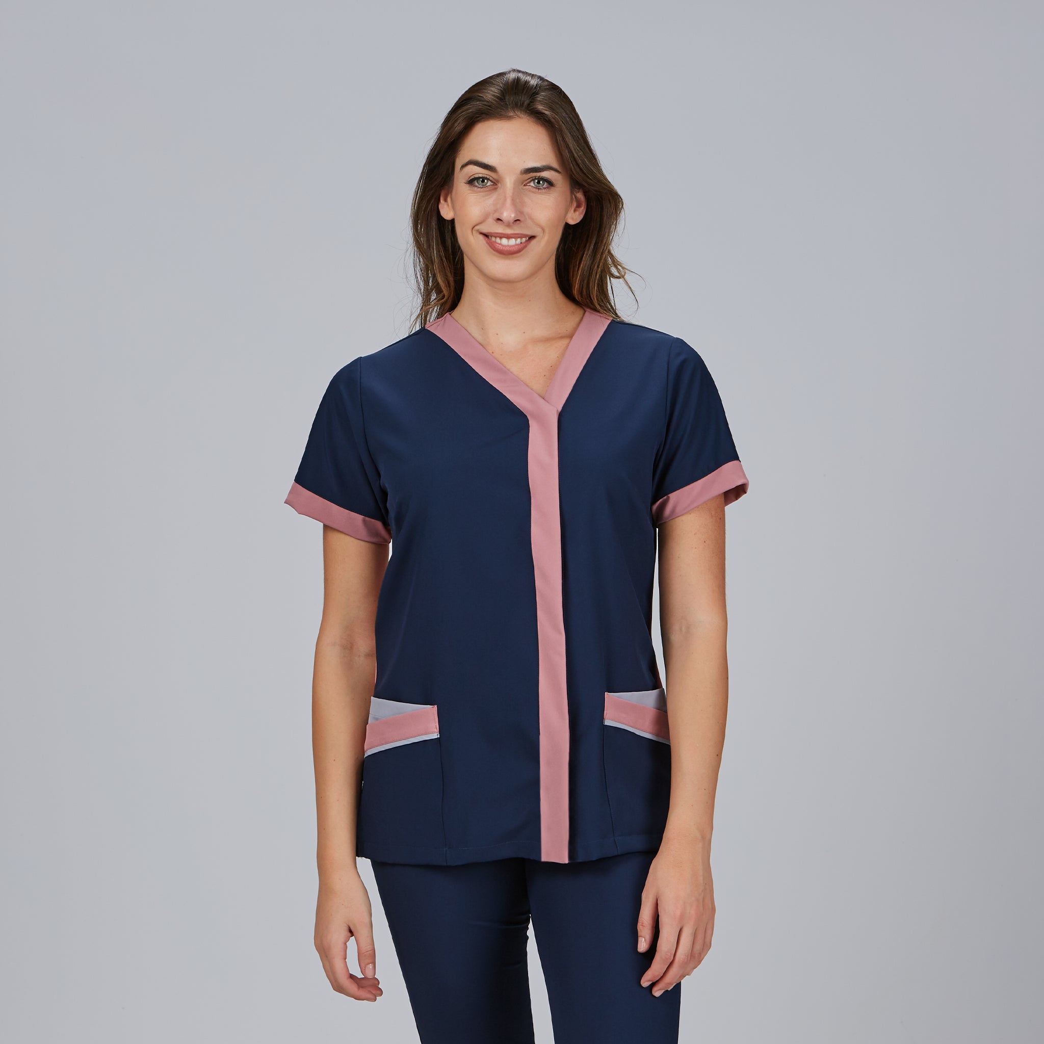 Gary's Cassandra blouse médicale femme marine respirante