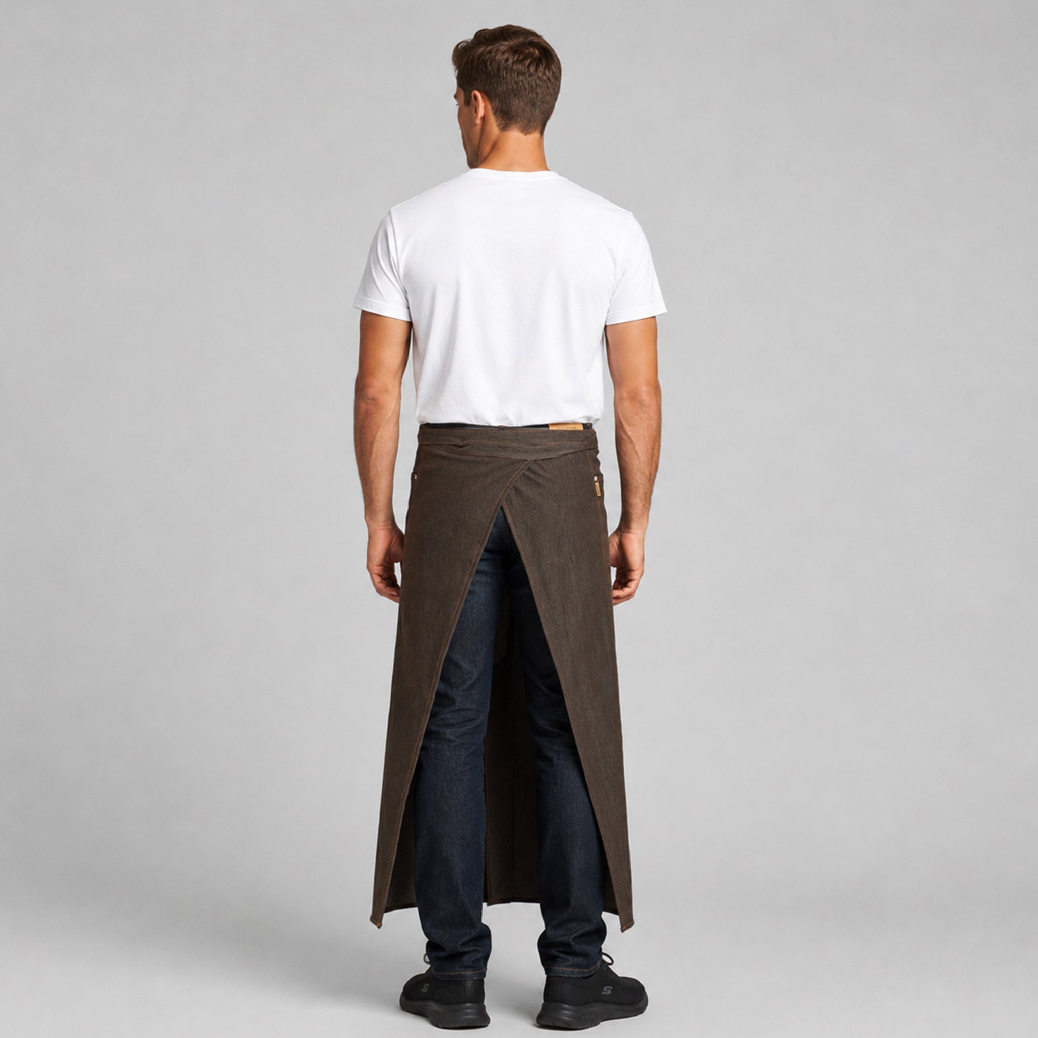 Gary's Sonora tablier bistrot denim noir 90x110 cm