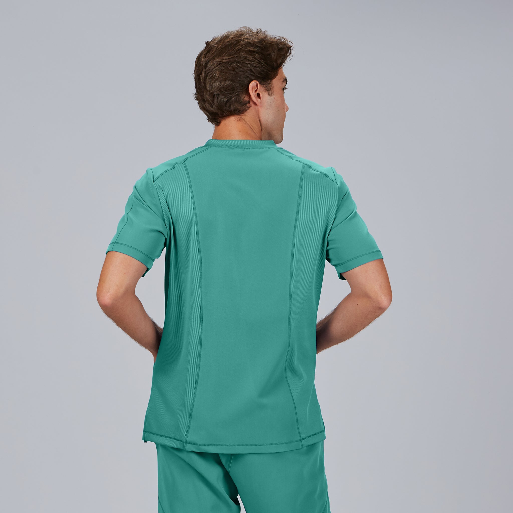 GARY'S Ruben Blouse Médicale Noire Homme - Col V Manches Courtes