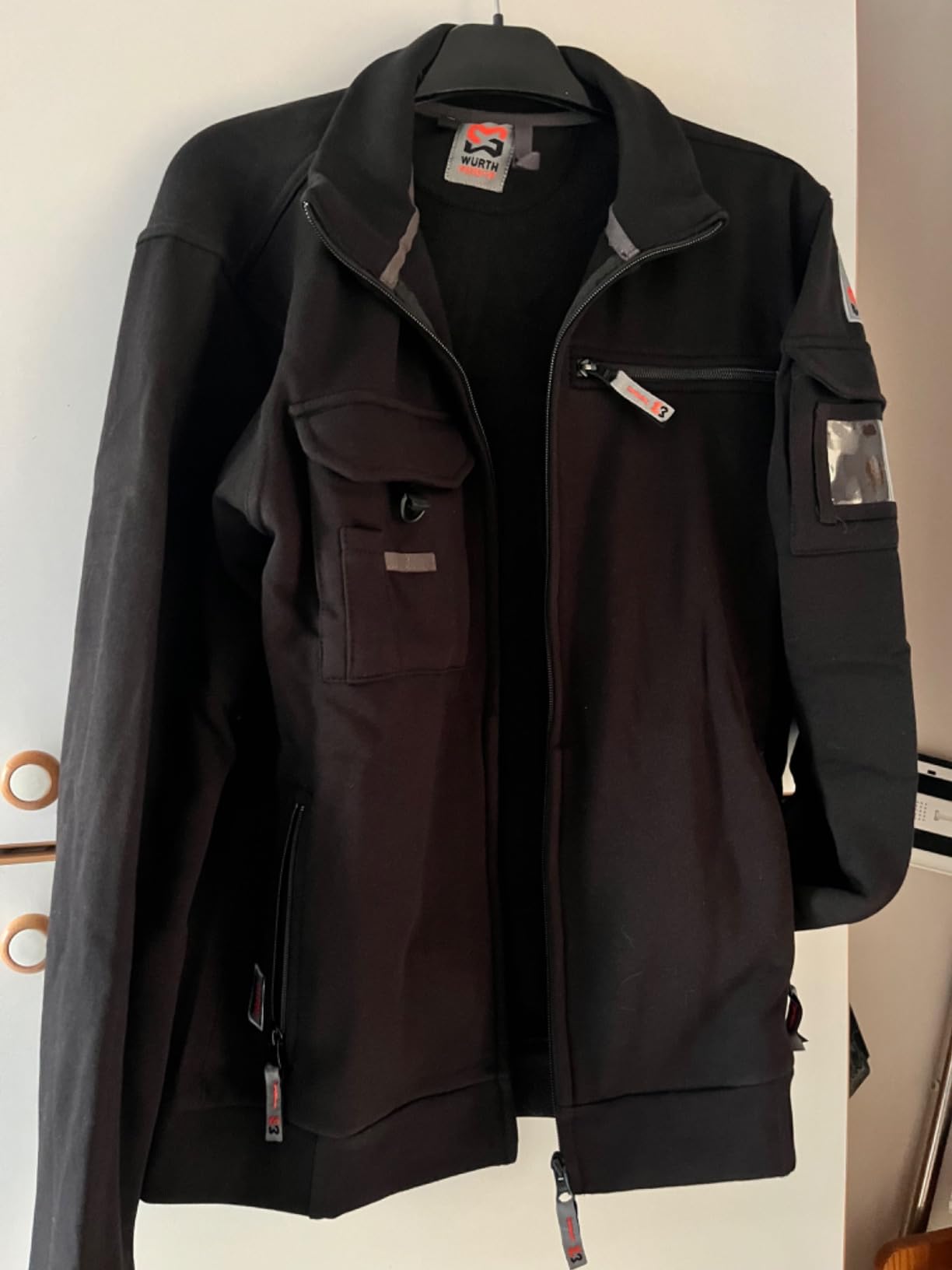 Würth MODYF Star Dynamic sweat zippé noir
