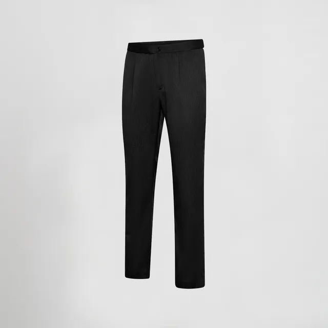 Gary's Pantalon Homme Ceinture Extensible Noir Taille 48