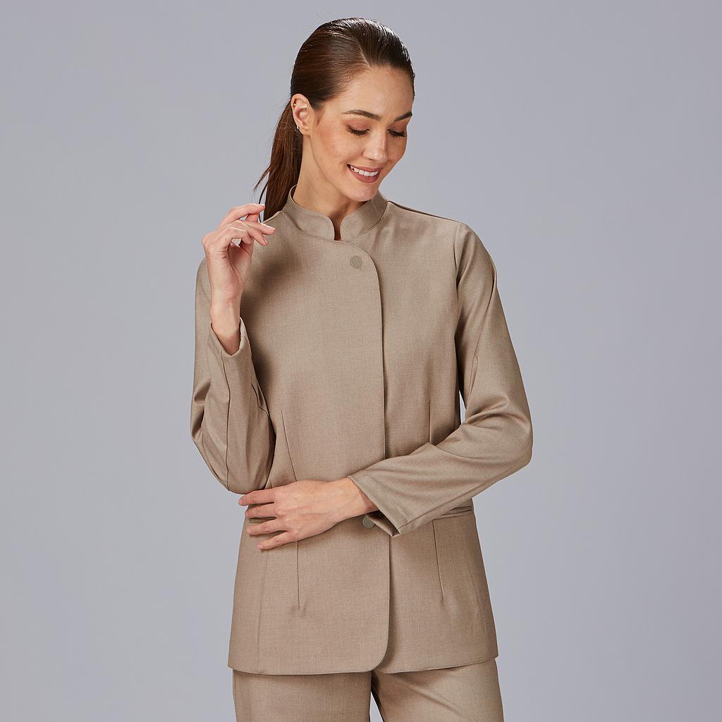 Gary's Jackets Veste Campos col mao marine femme