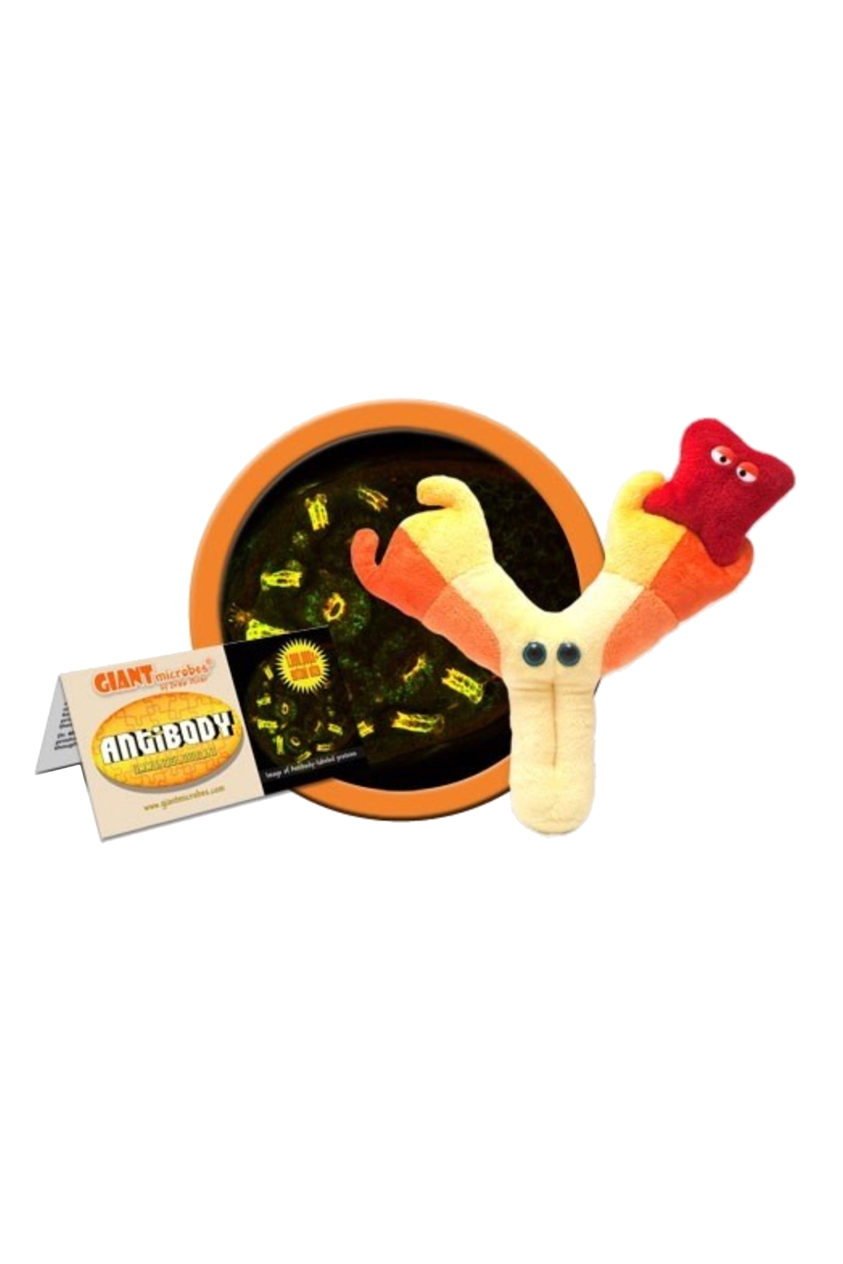 Enfermania Regalos Peluche anticorps GiantMicrobes