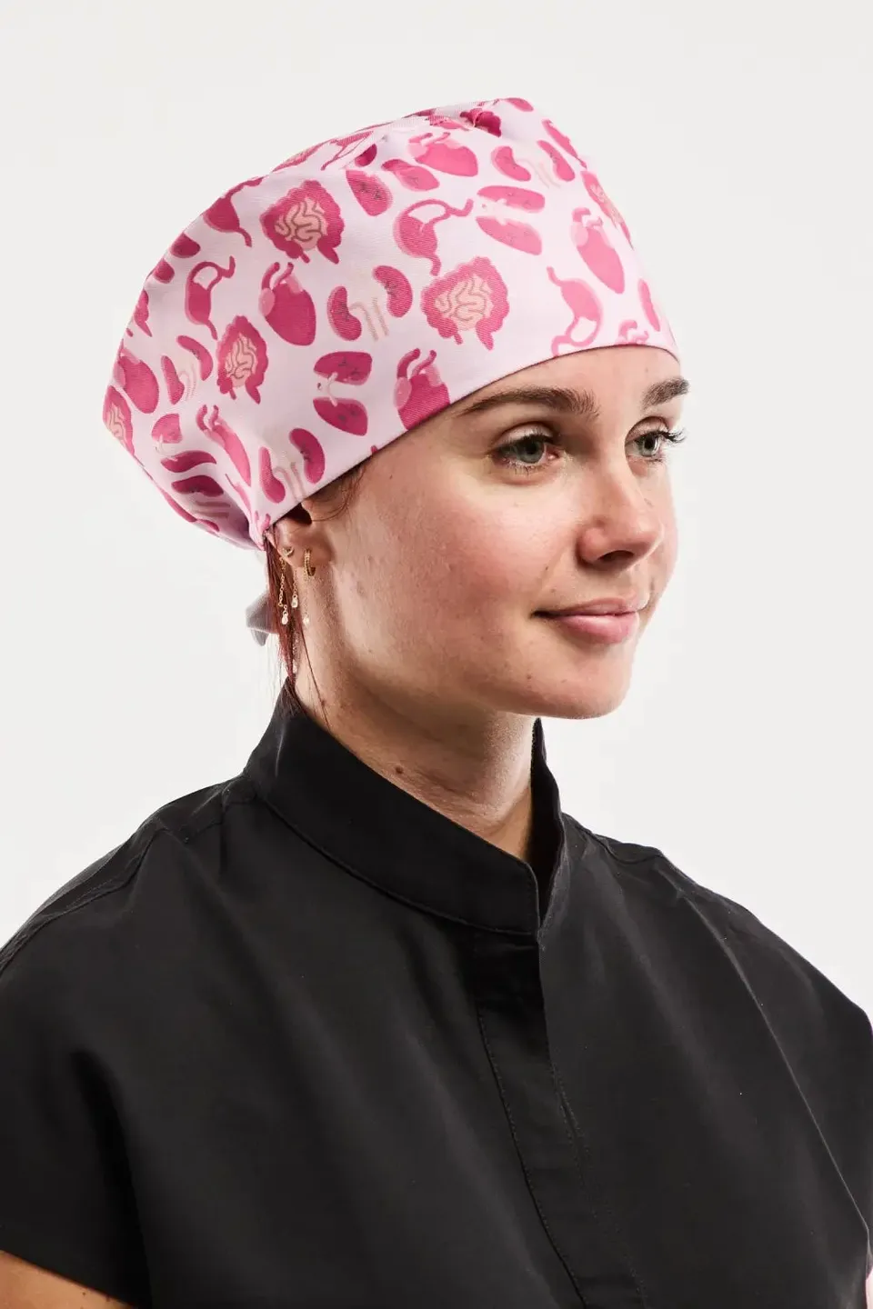 Aelin Paris calot de bloc organes roses cheveux courts