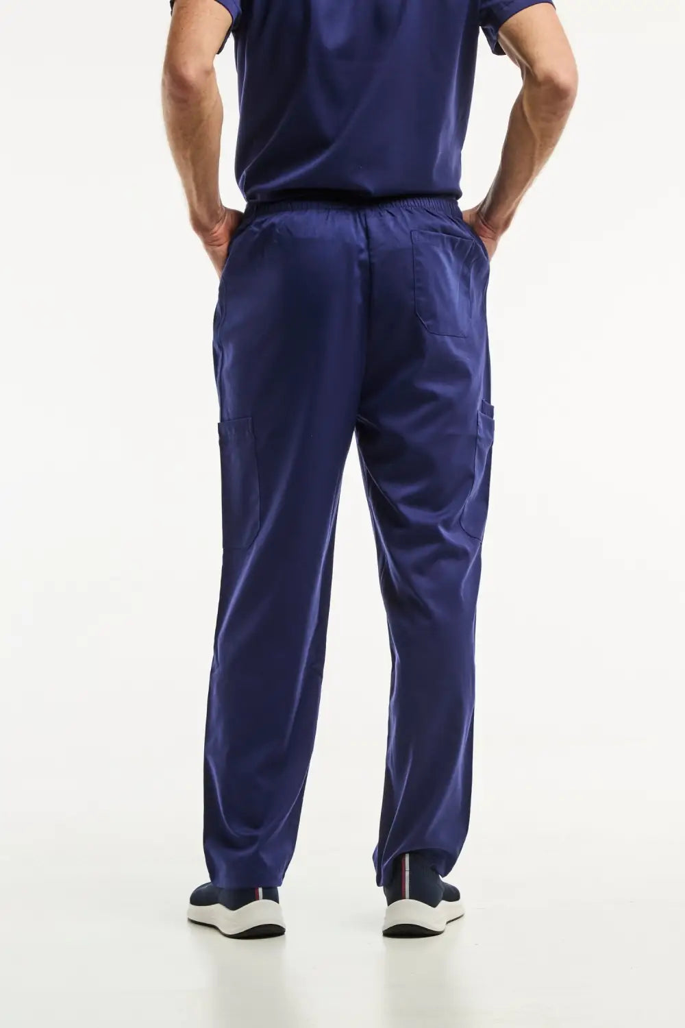 Aelin LUCA pantalon médical homme bleu marine stretch