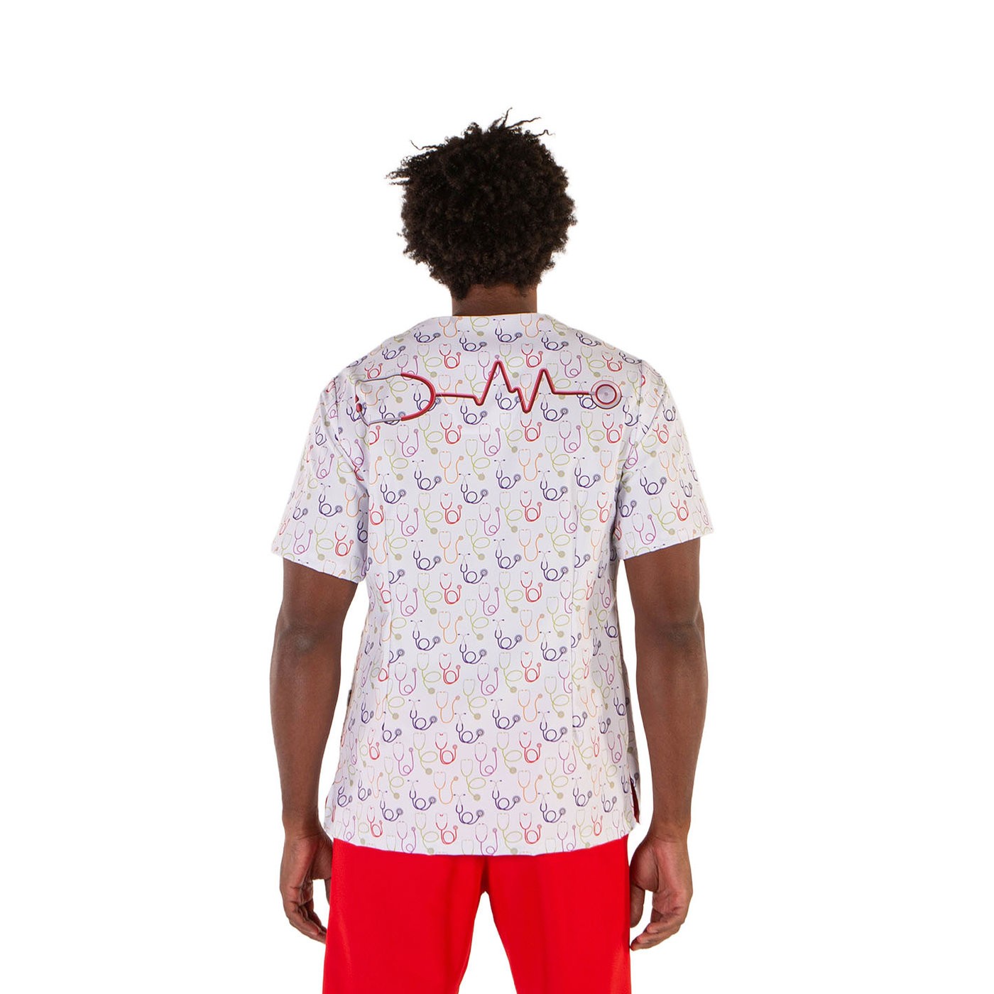 Enfermania Ropa Blouse médicale Fonendos microfibre unisexe