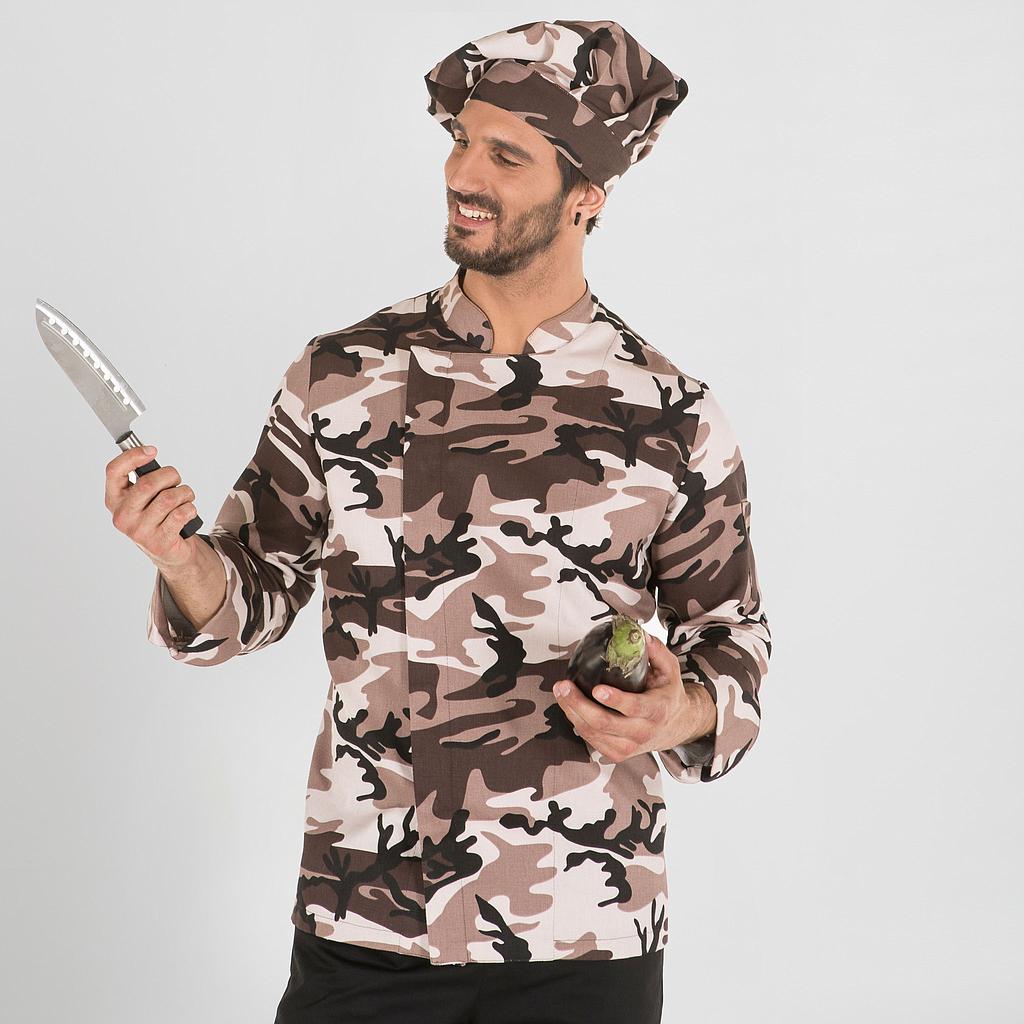 Gary's Goya veste de cuisine unisexe olives coton XXL