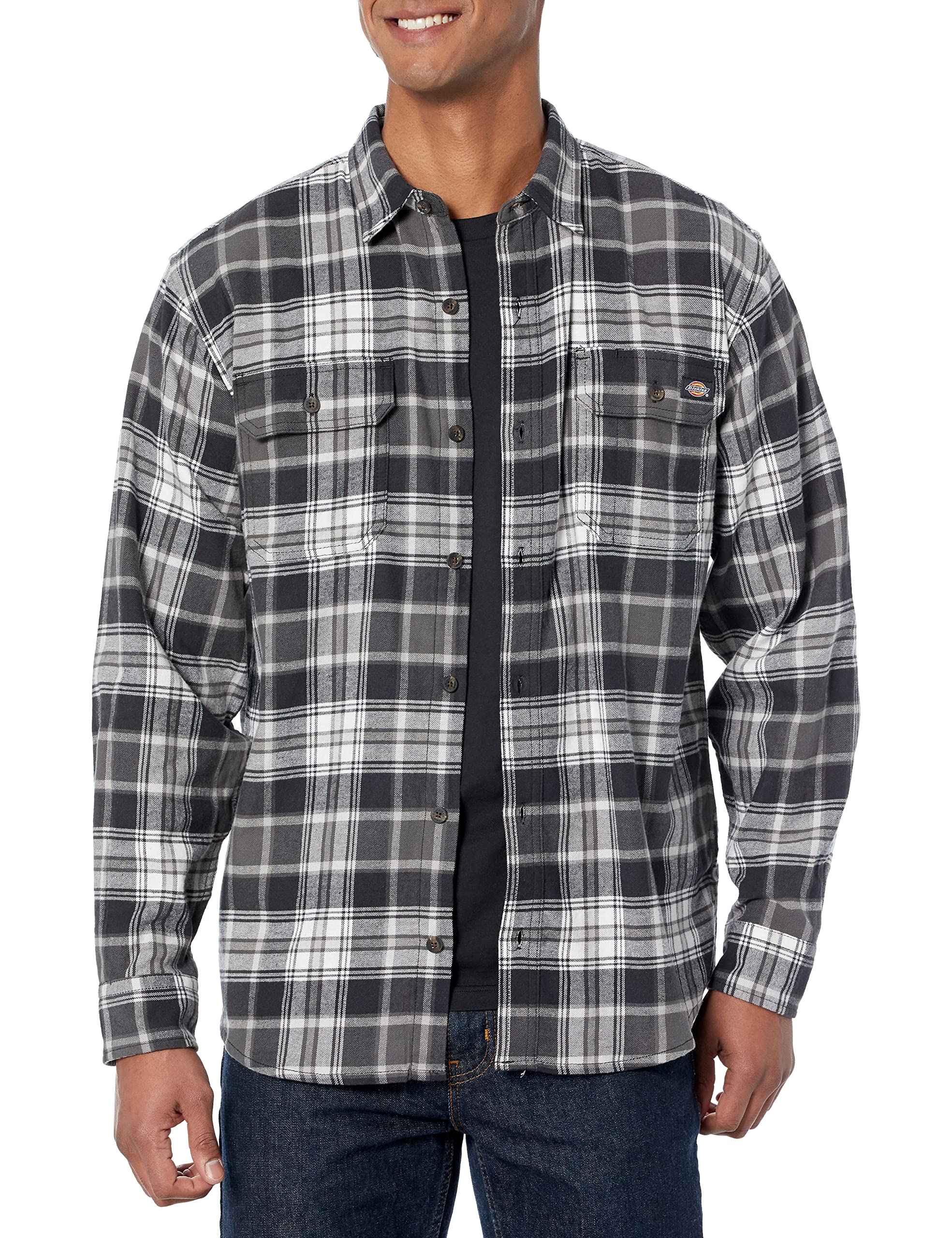 Dickies Flex Flannel chemise flanelle homme manches longues carreaux