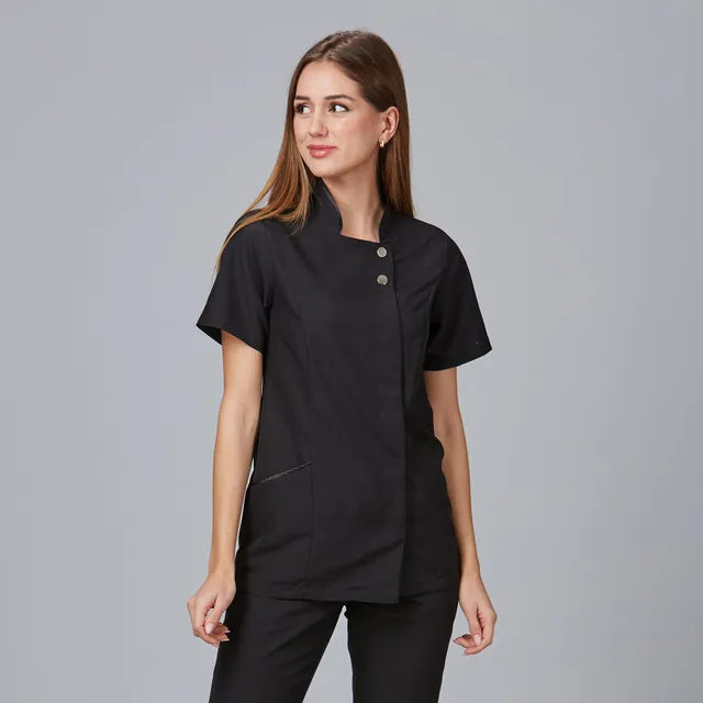 Gary's Blouses Maldivas blouse femme noire microfibre