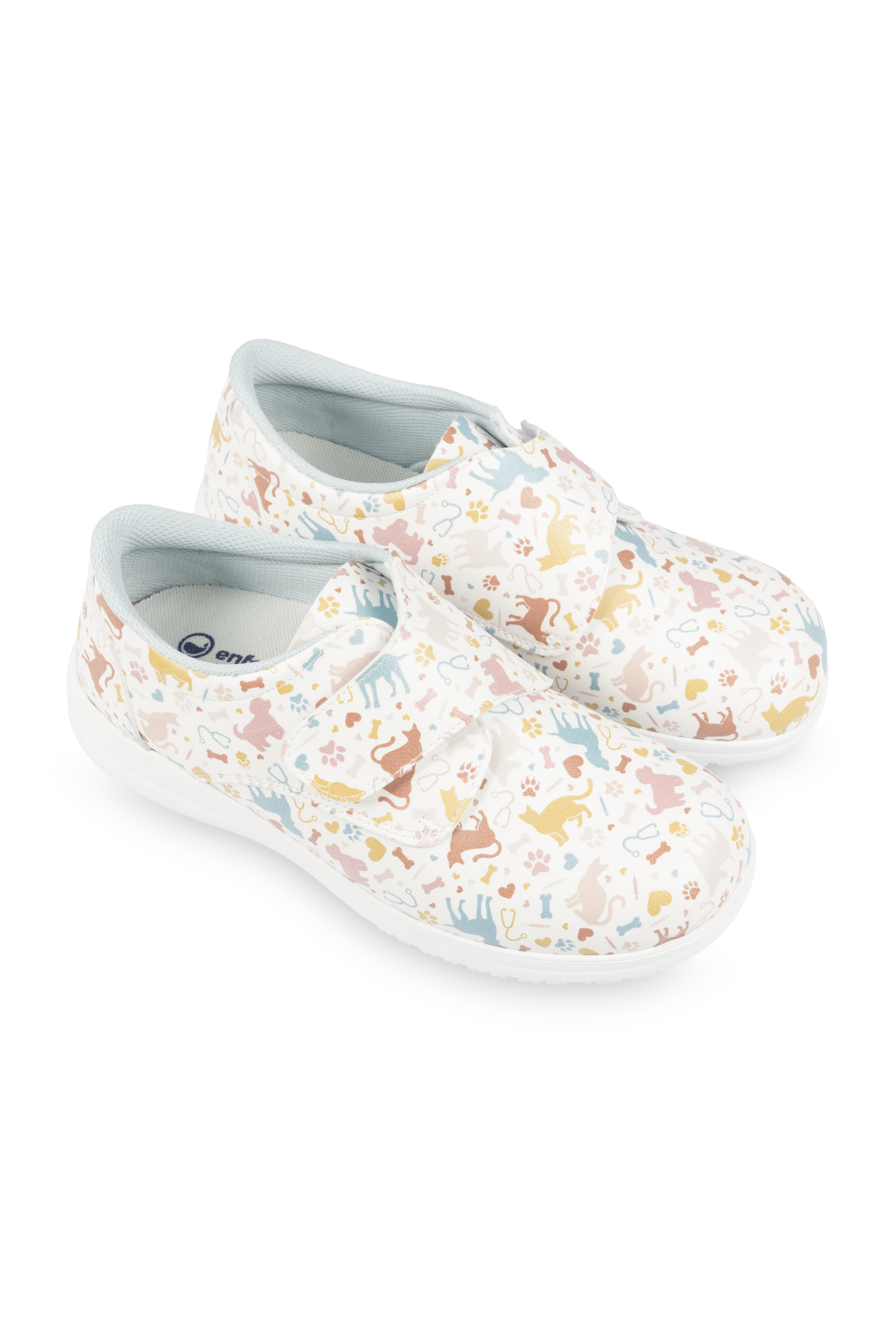 Enfermania Vets chaussure véto velcro blanc taille 36-42