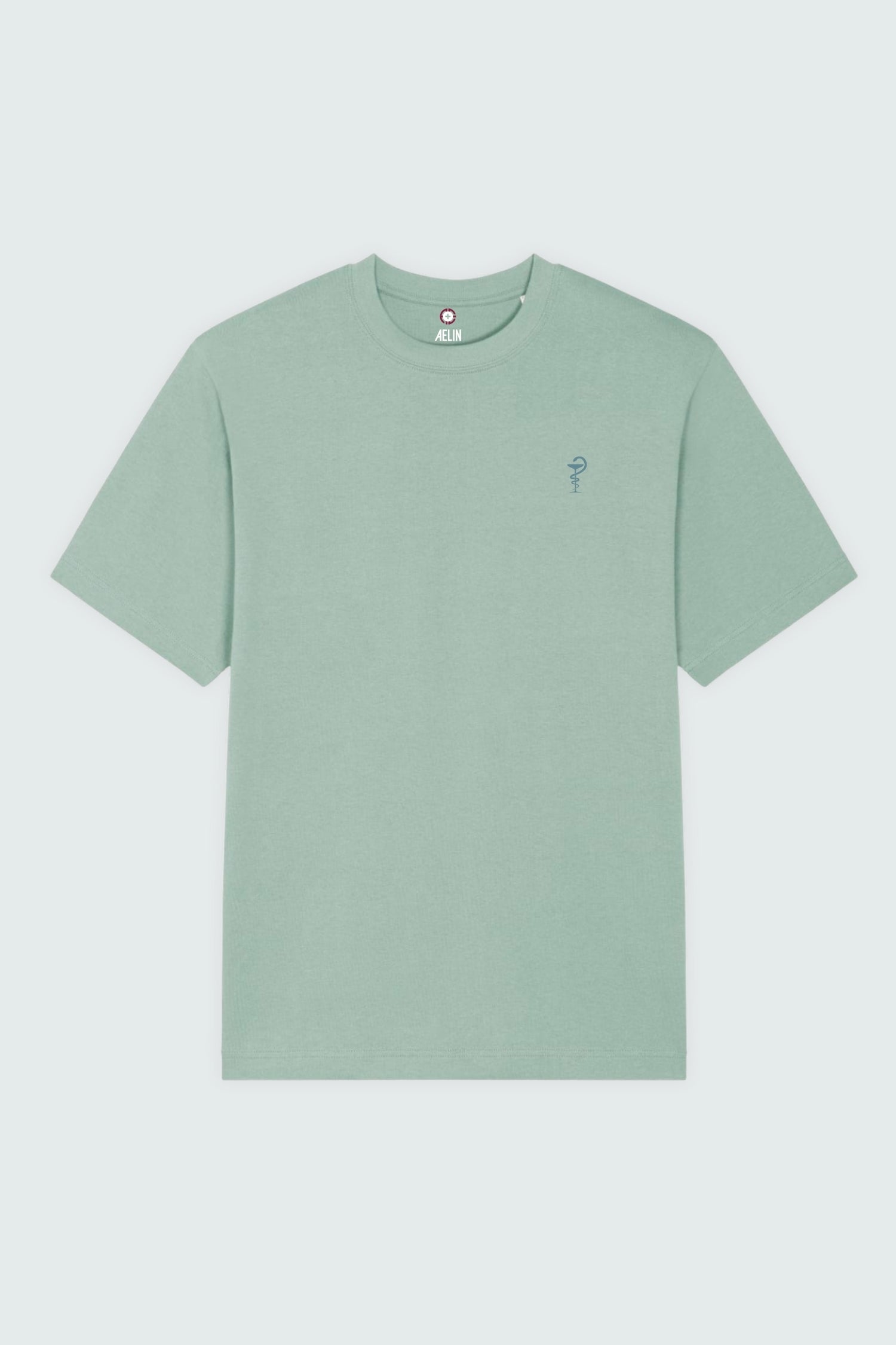 Aelin Slimfit NEW T-shirt heavy coton pharmacie noir