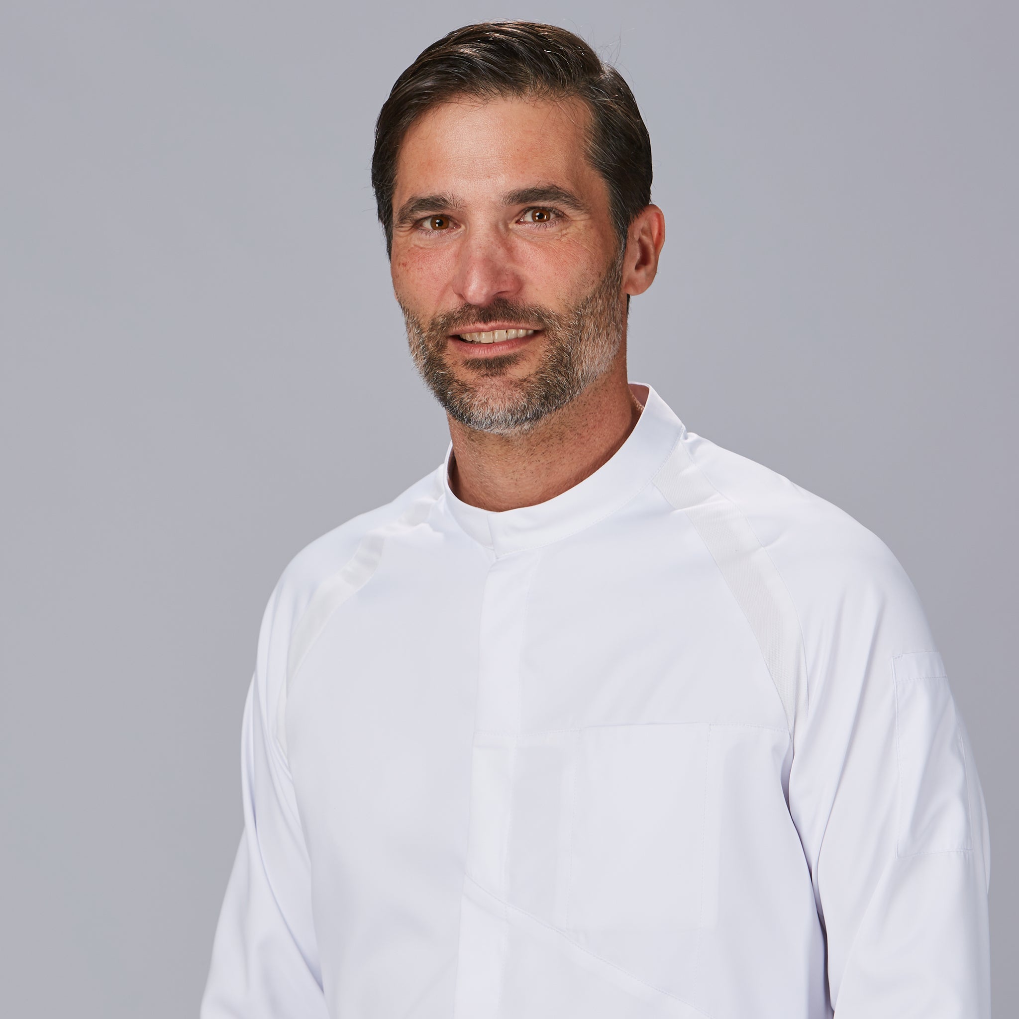 GARY'S Chef Jackets Rubio veste cuisine blanche polyester