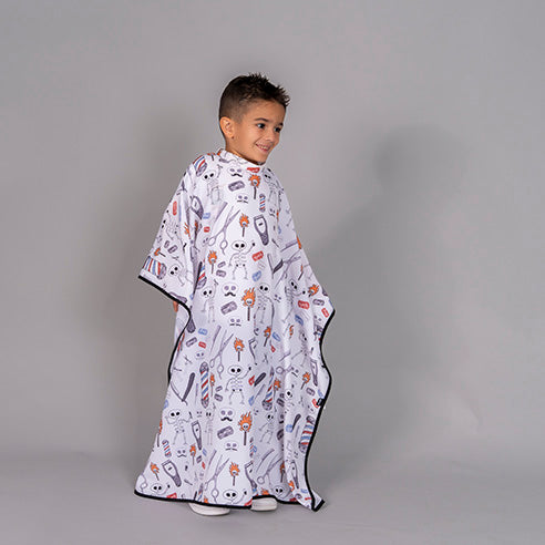 GARY'S Cape Coiffure Enfant Imprimé Game Taille Unique