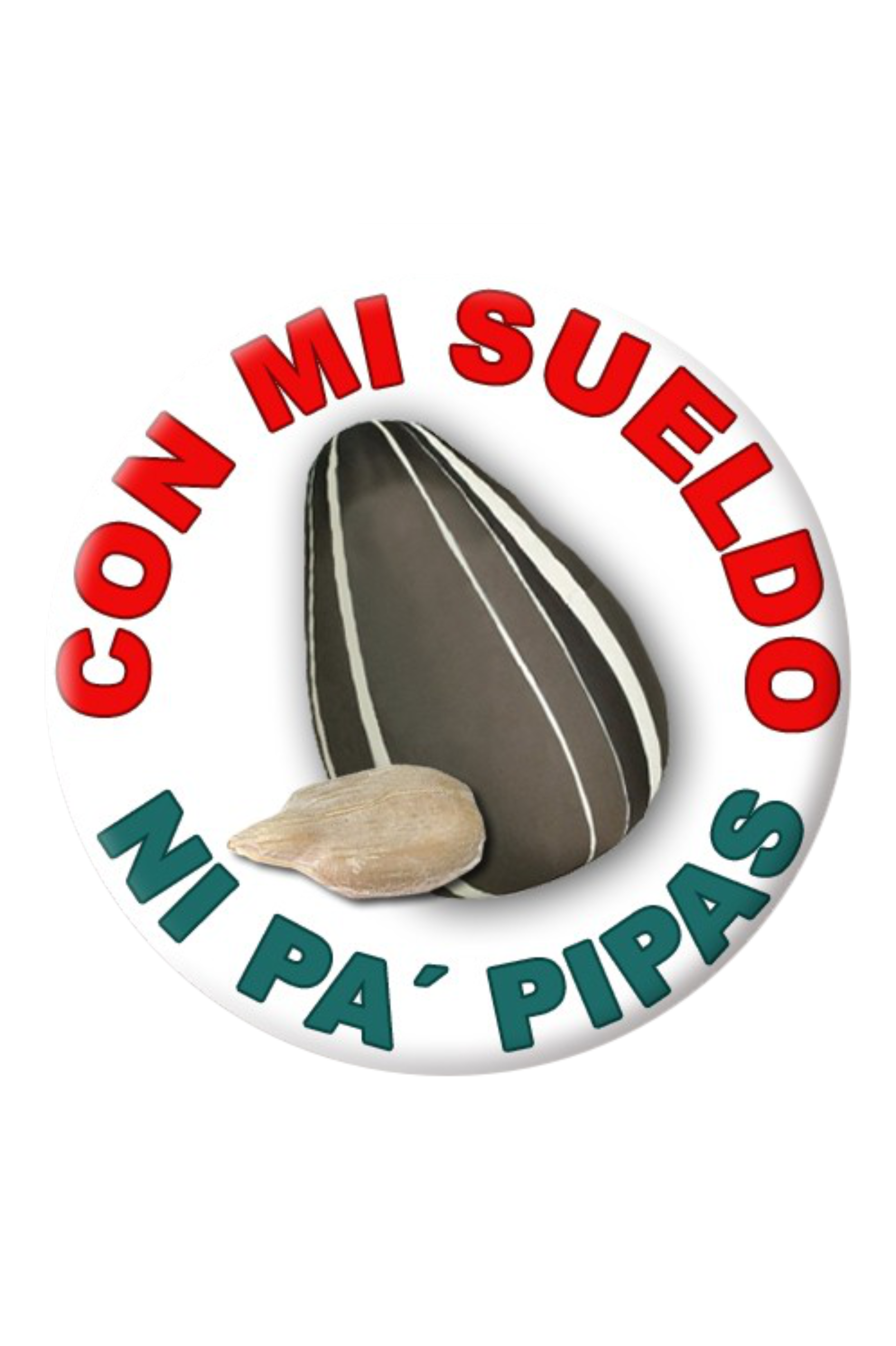 Enfermania Regalos Ni pa' pipas badge rond 38 mm