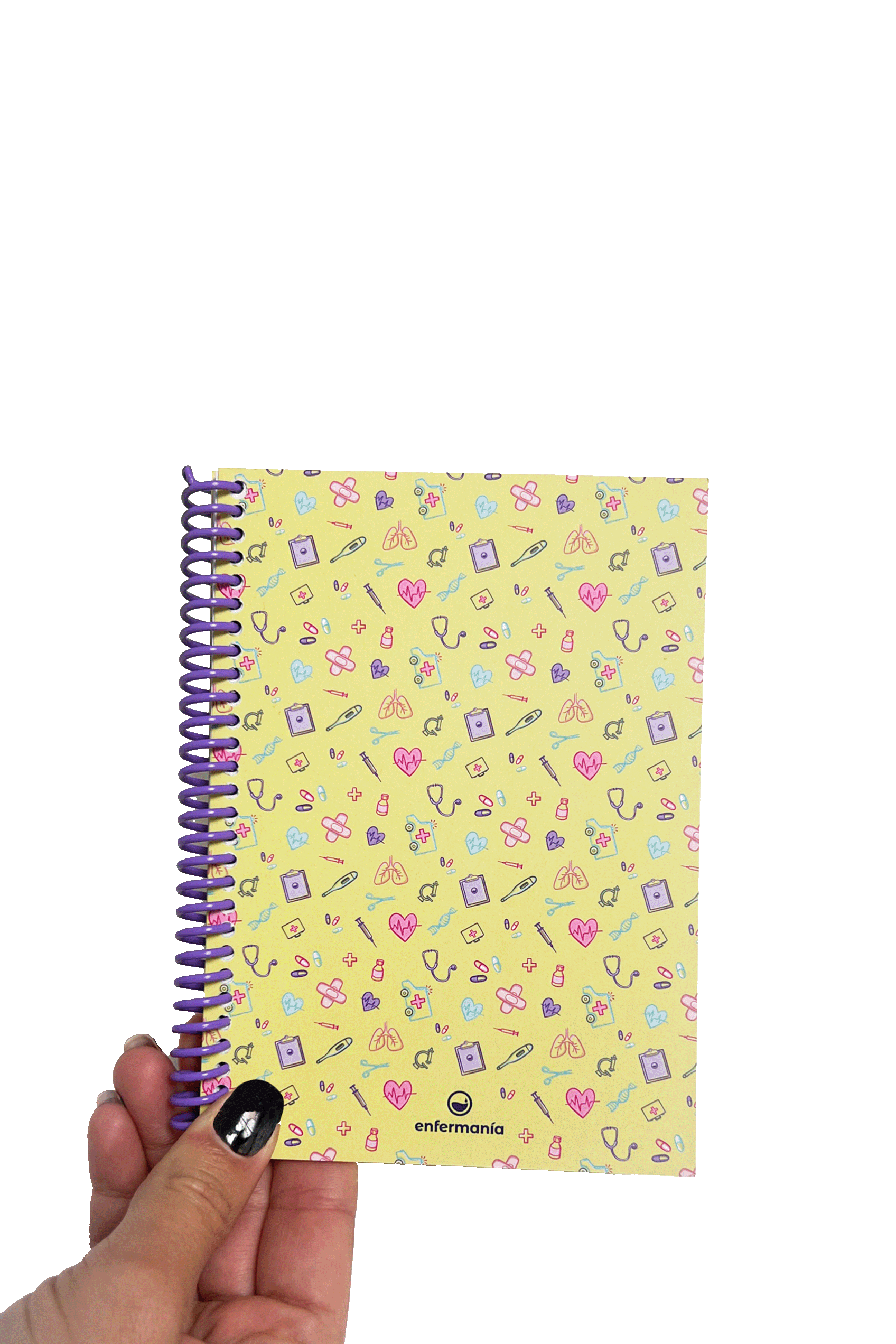 Enfermania Papelería Lemon carnet A6 poche Instrumental