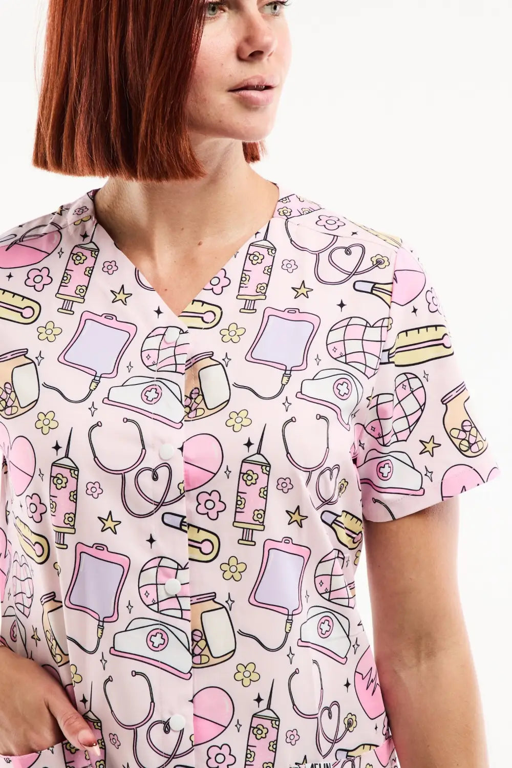 Aelin Serena Icônes Santé Blouse Médicale Femme Stretch