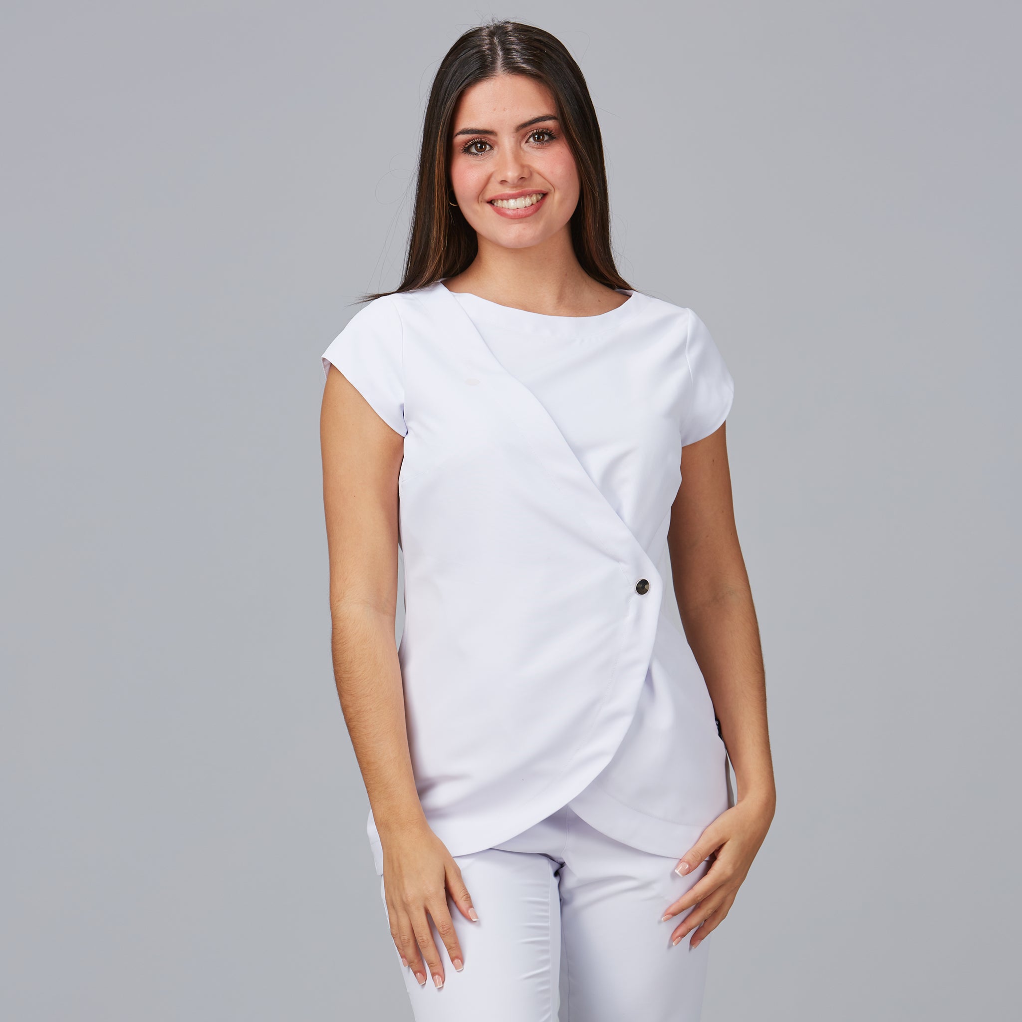Gary's Formentera blouse coiffure femme microfibre noire