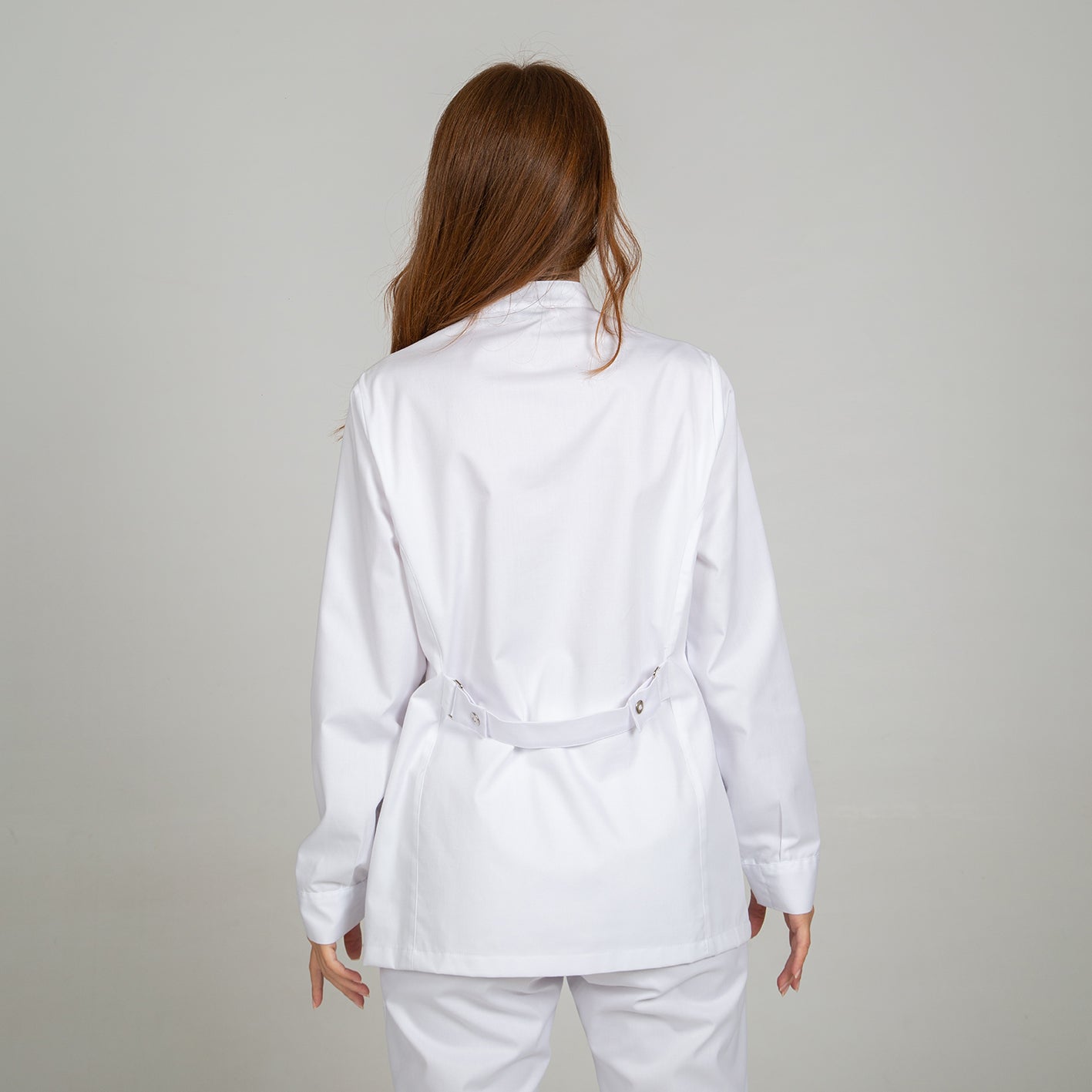 GARY'S Claudia blouse femme blanche col mao