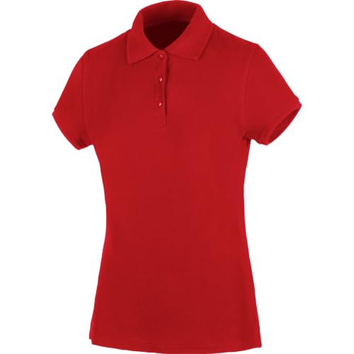 Würth MODYF Job+ polo femme rouge 100% coton