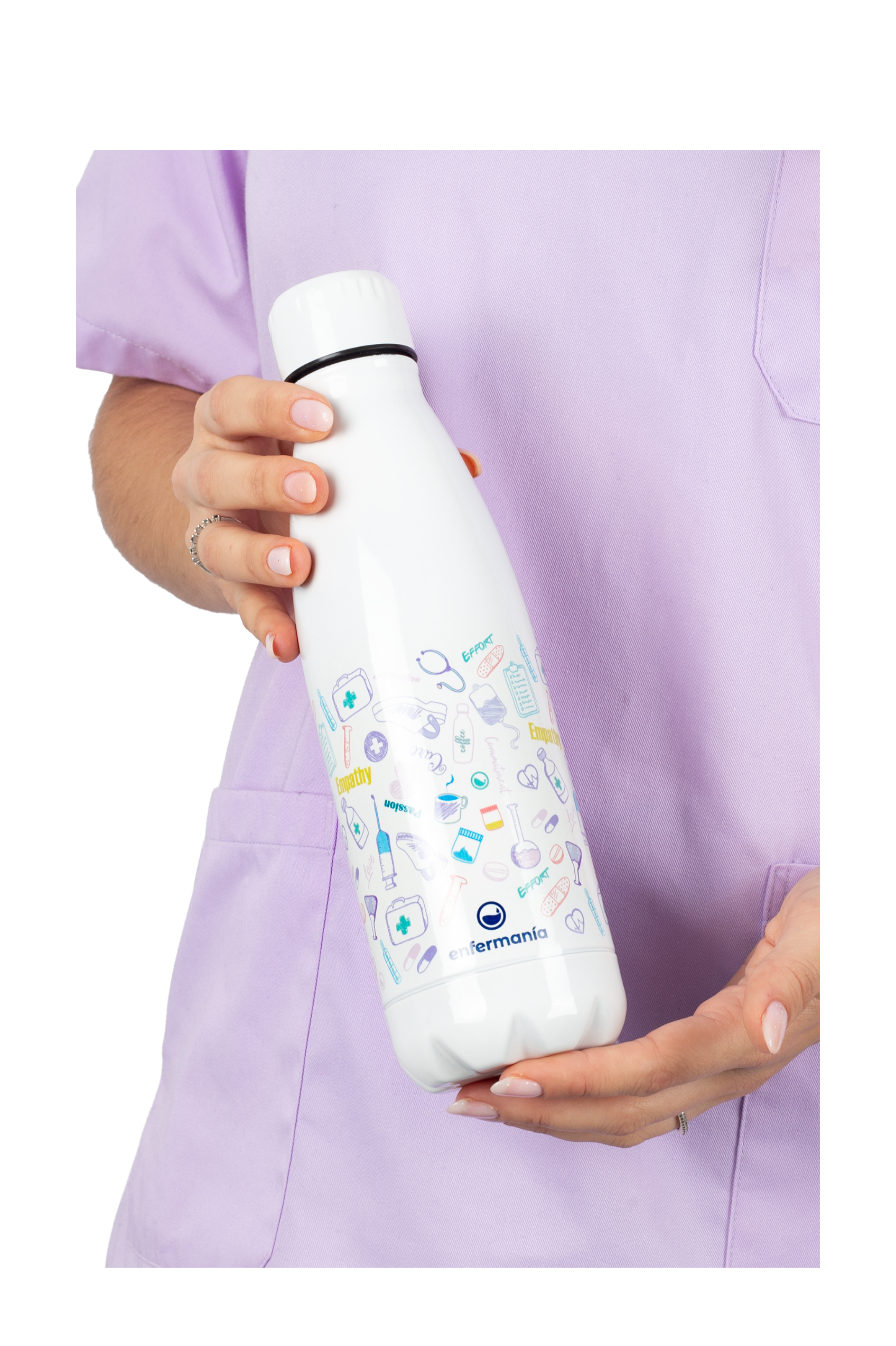 Enfermania Care Collection gourde inox 700 ml sans BPA travail
