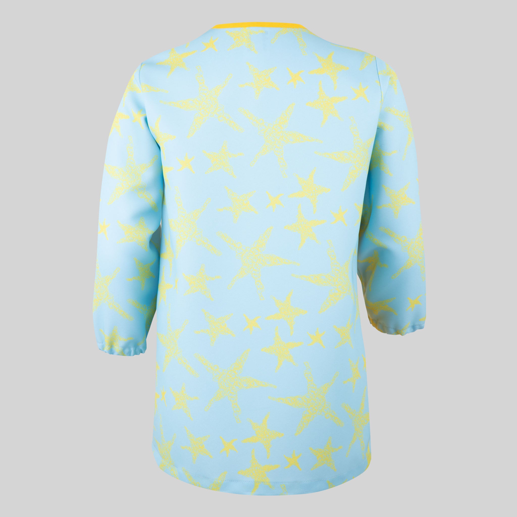 Gary's Children Blouse Lucero Ágatha jaune étoiles
