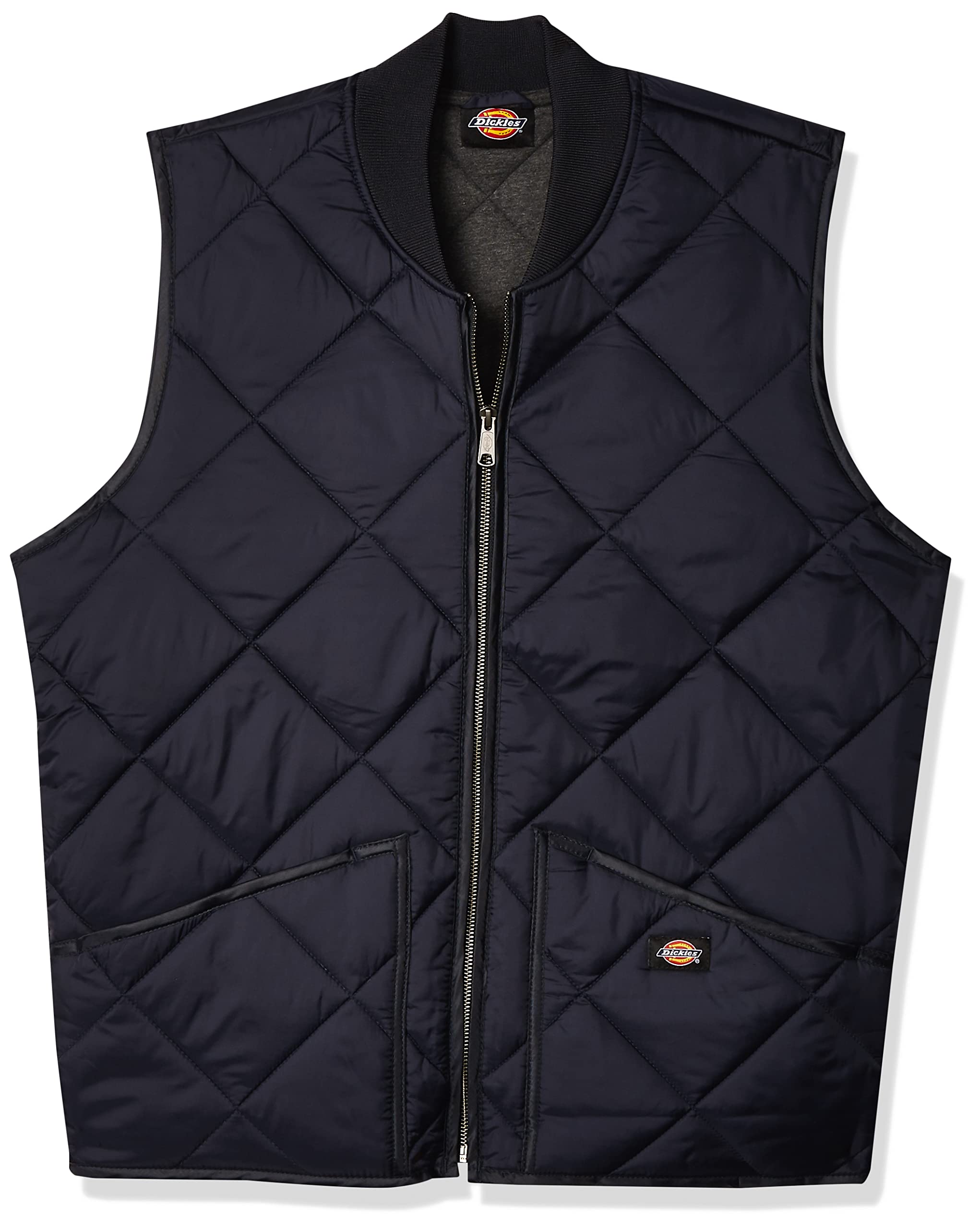 Dickies Diamond gilet matelassé homme noir M déperlant