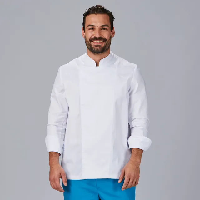 GARY'S Vidal veste cuisine homme noire manches longues