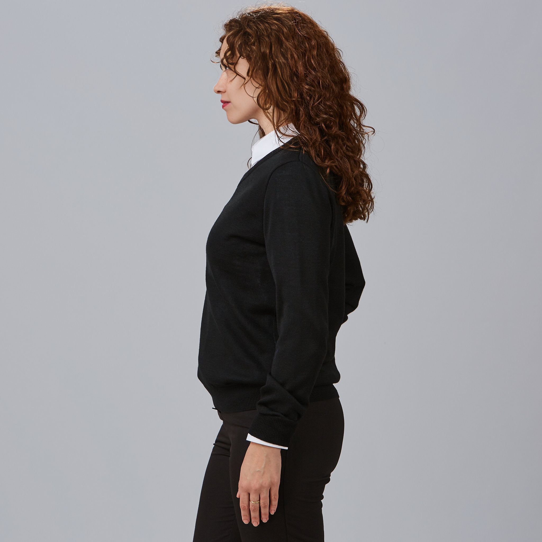 Gary's Knit Woman's Jersey pull femme noir M