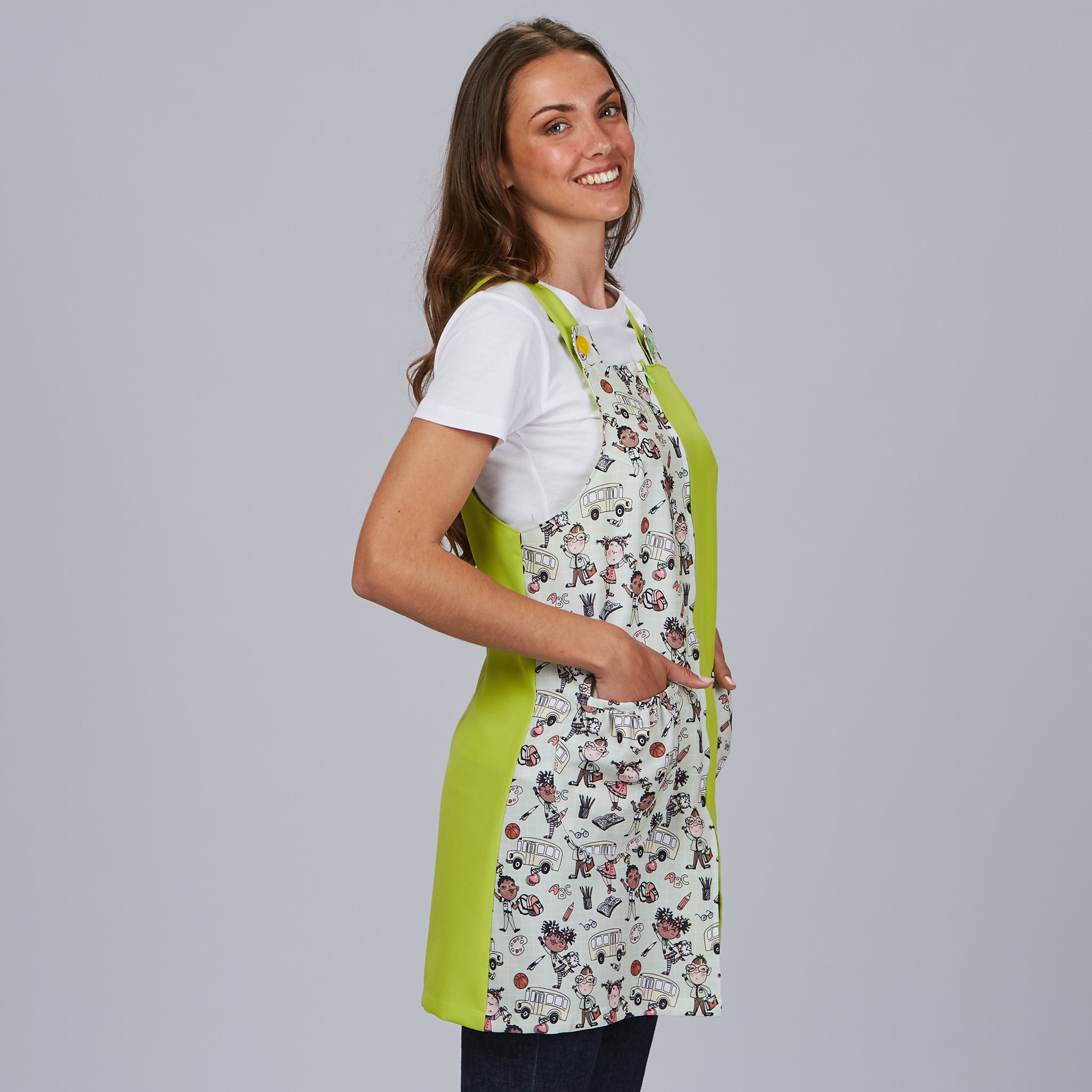GARY'S Recreo chasuble tablier femme pistache
