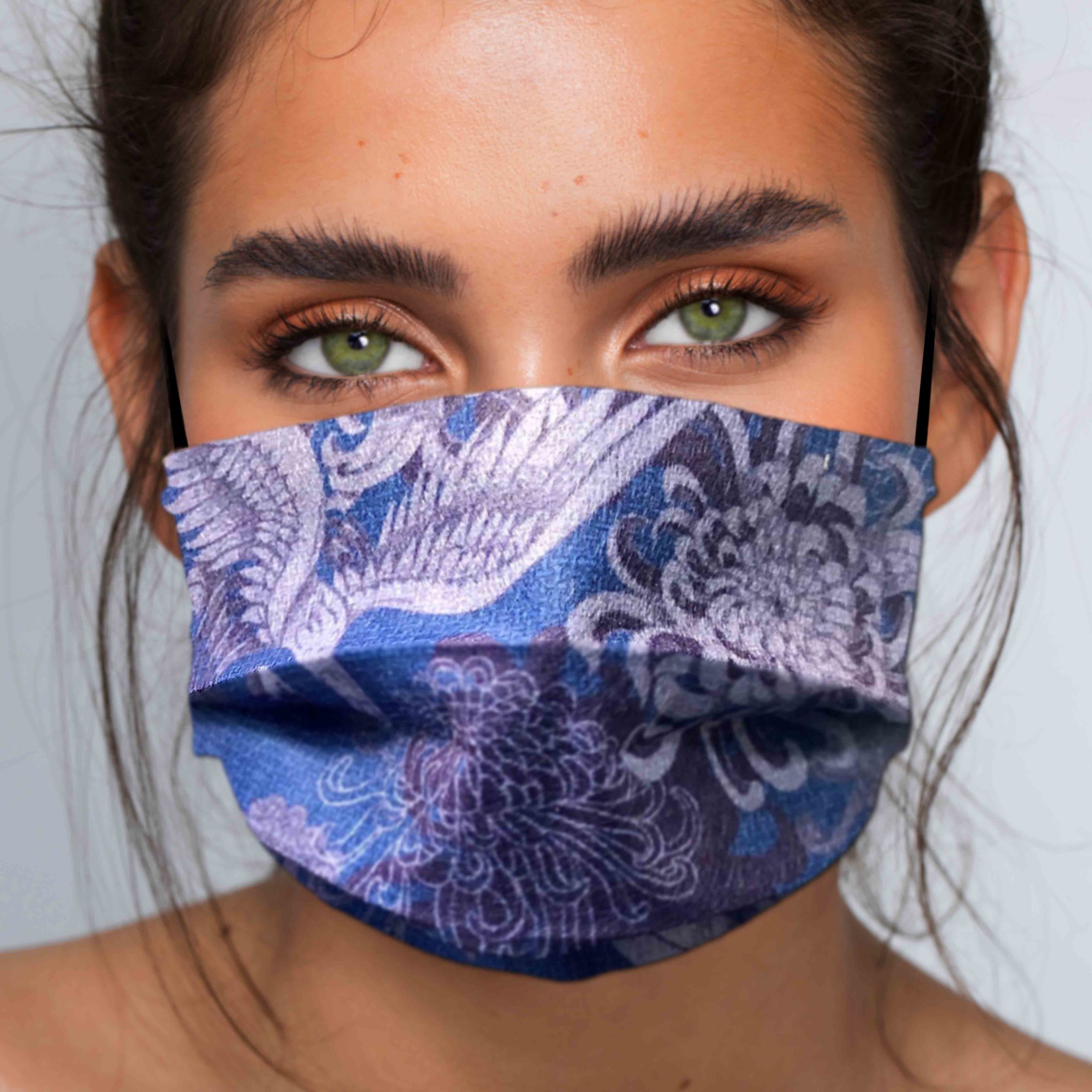 ILKOTT AA83 #0015 masque tissu imprimé lot de 2 catégorie 1