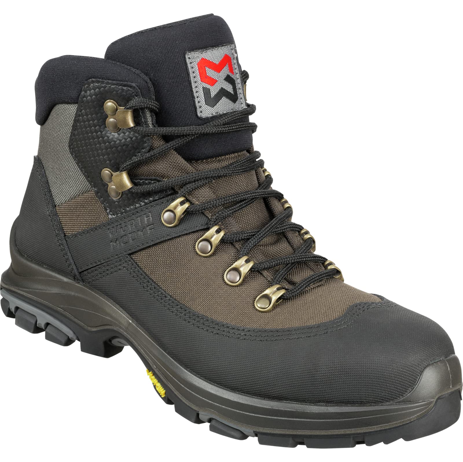 Würth MODYF Crater S3 SRC chaussures montantes brunes Cordura