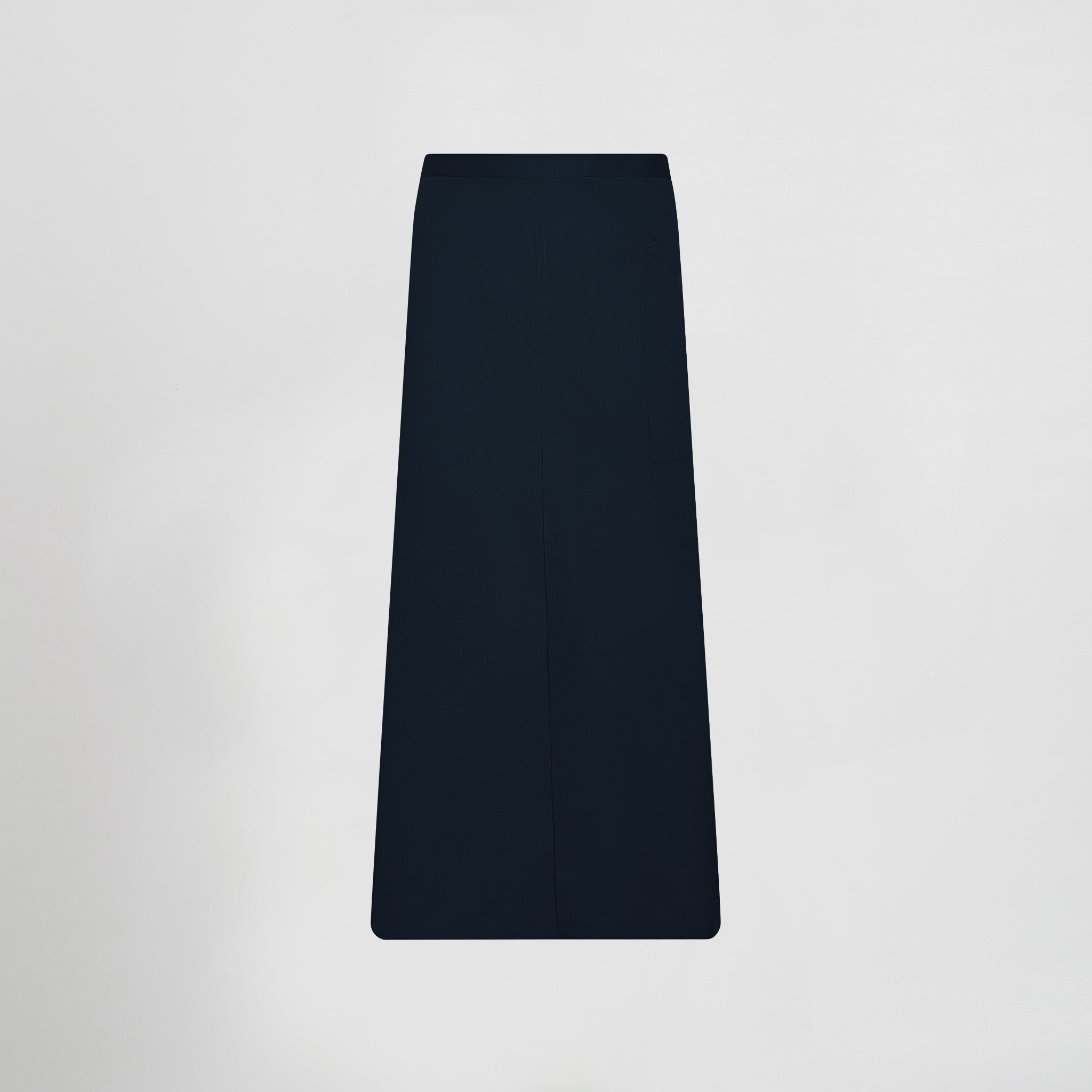 Gary's tablier bistrot long fendu polyester 90x110 noir