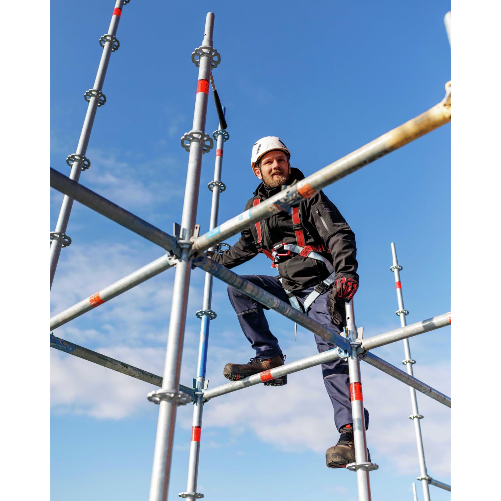 Würth MODYF Temper Softshell Travail Noire Stretch