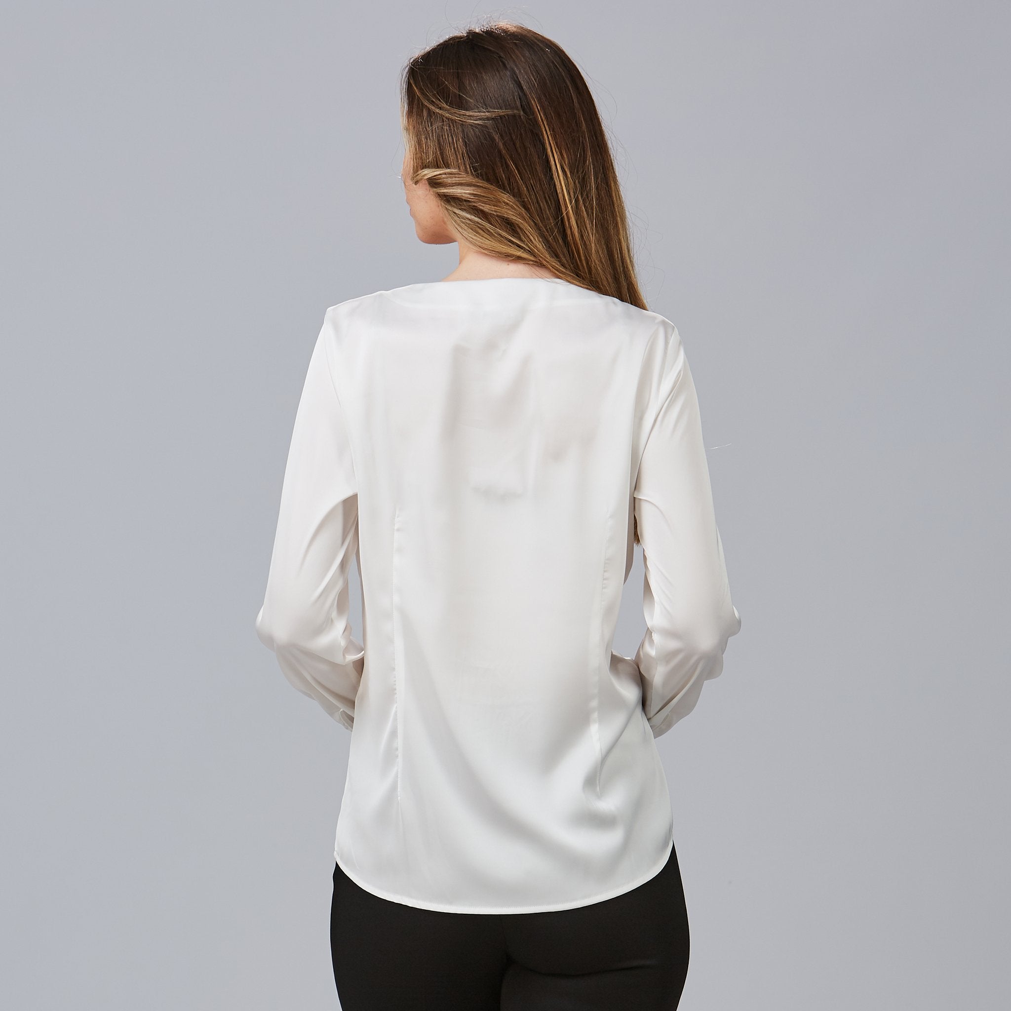 Gary's Telma blouse femme noire XS satin